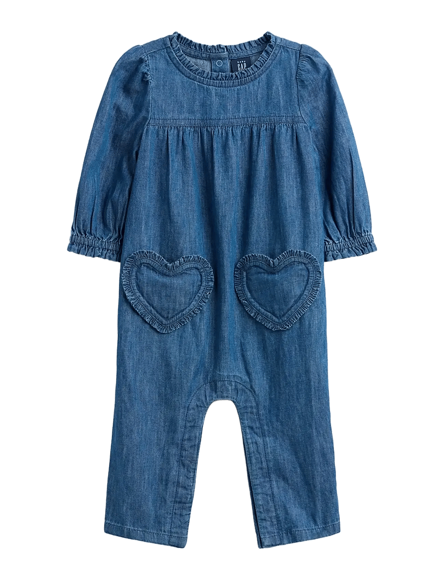 GAP - Baby Love One-Piece from the GAP collection - kombinesoonid - dark wash - 0