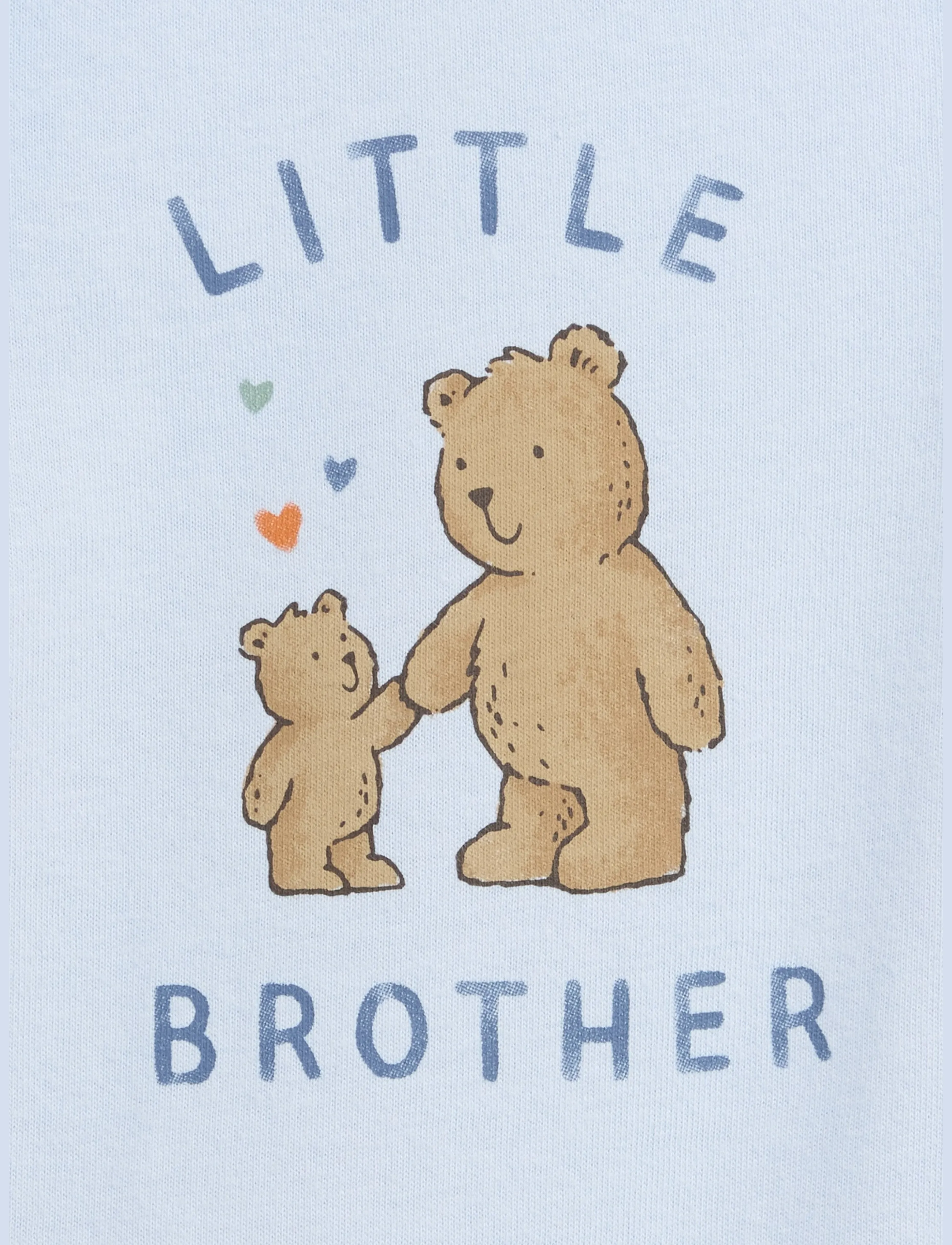 GAP - Baby Organic Cotton Family Graphic Bodysuit - little brother - 2