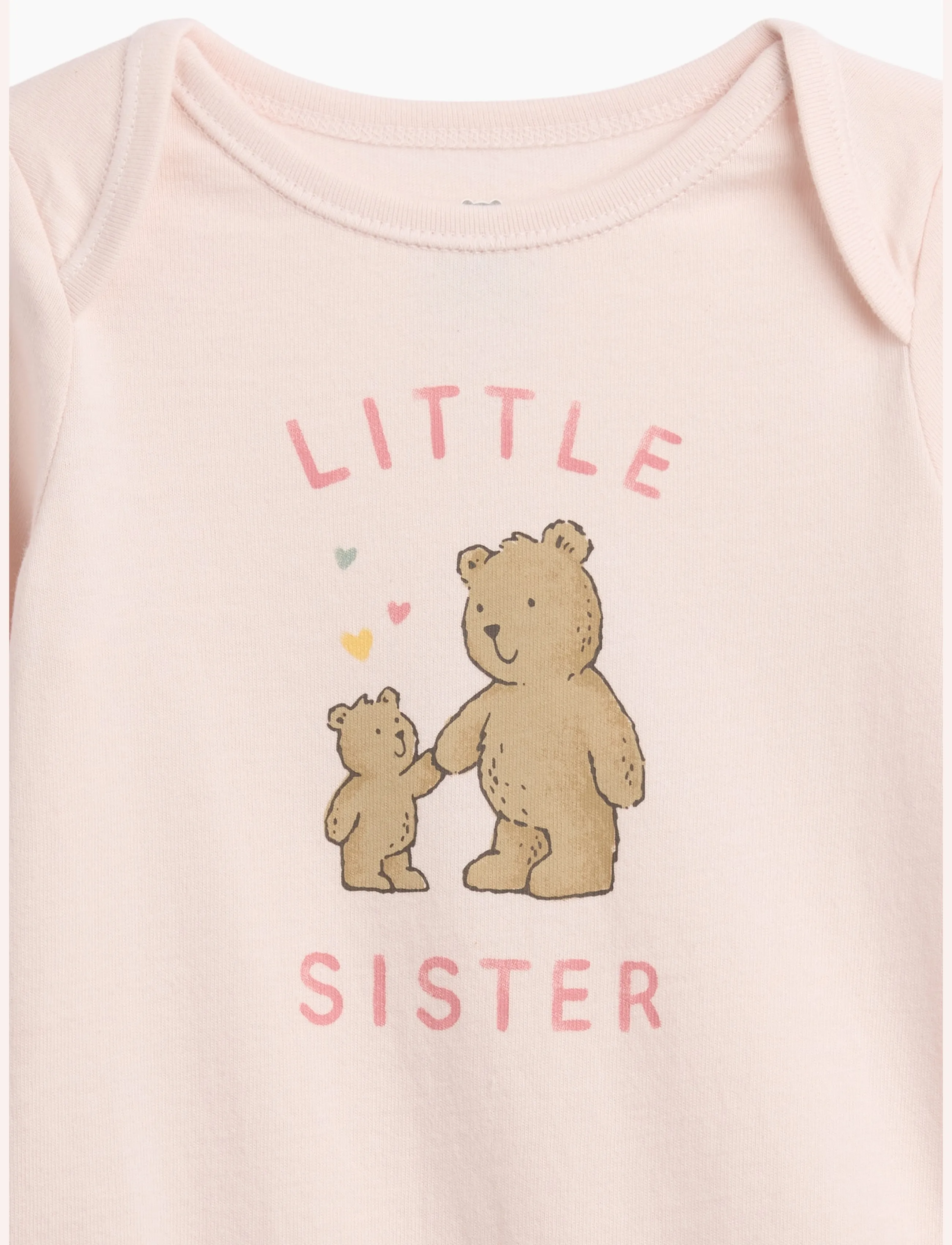 GAP - Baby Organic Cotton Family Graphic Bodysuit - little sister - 2