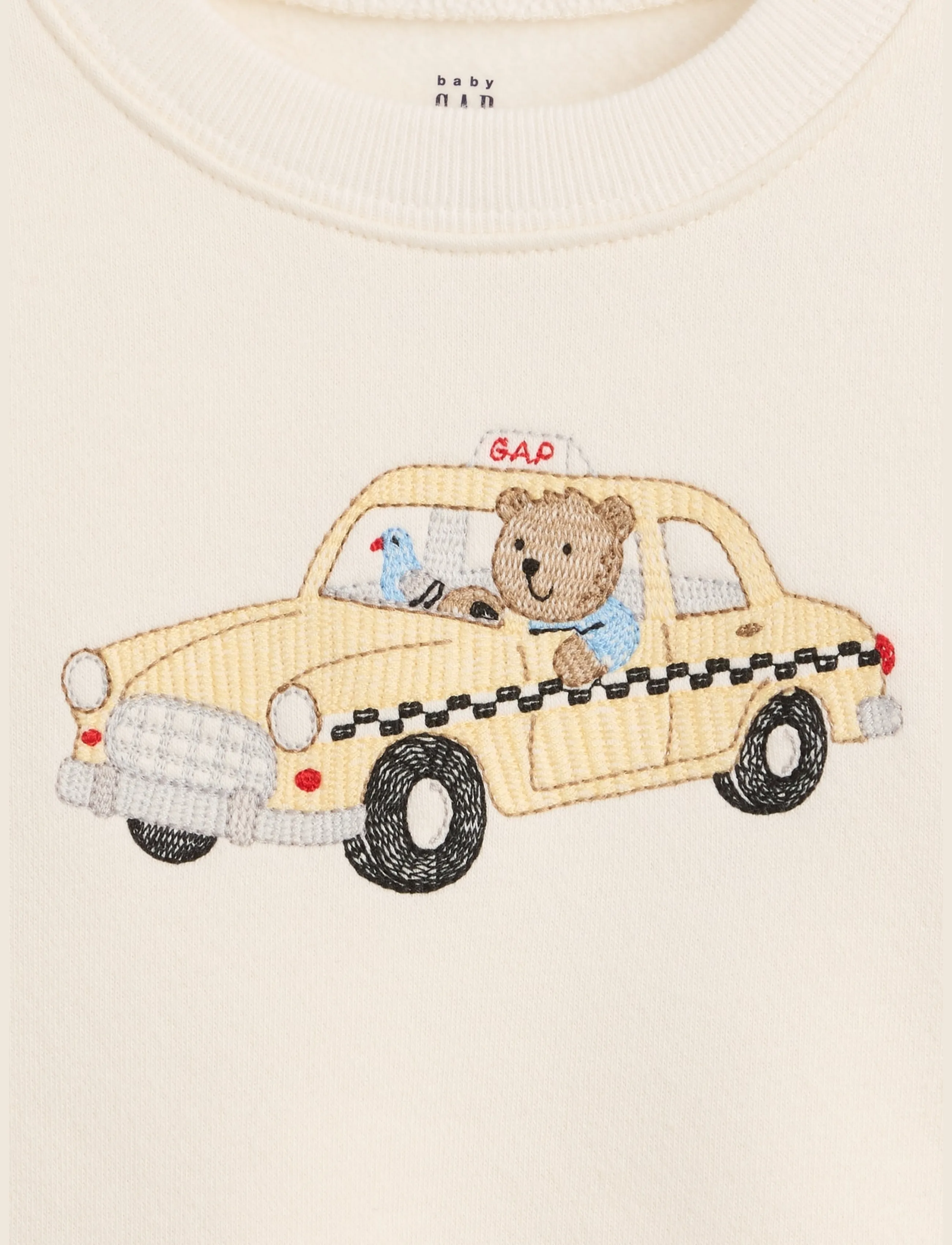 GAP - Baby VintageSoft Brannan Bear Logo Sweat Set - sets mit langärmeligem t-shirt - nyc toile - 2