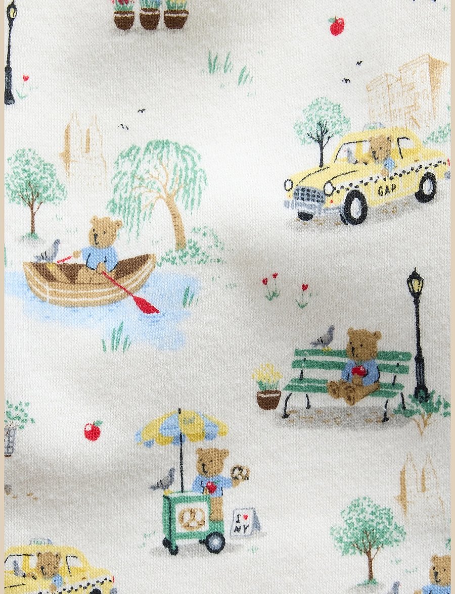 GAP - Baby VintageSoft Brannan Bear Logo Sweat Set - sets mit langärmeligem t-shirt - nyc toile - 3