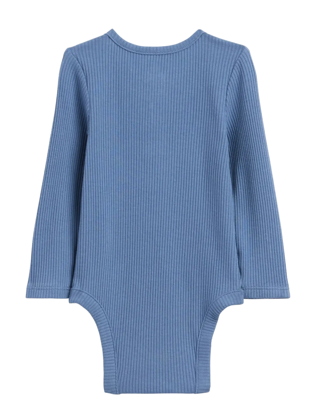 GAP - Baby First Favorites TinyRib Henley Bodysuit - long-sleeved bodies - bainbridge blue - 1