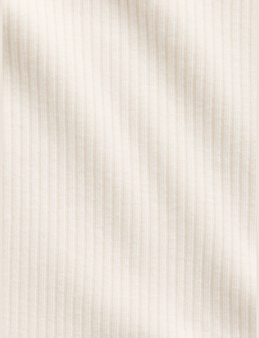 GAP - Baby First Favorites TinyRib Henley Bodysuit - ivory frost - 2