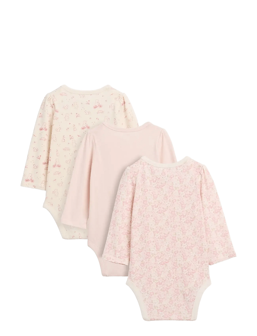 GAP - Baby First Favorites Organic Cotton Bodysuit (3-Pack) - primitive - 1