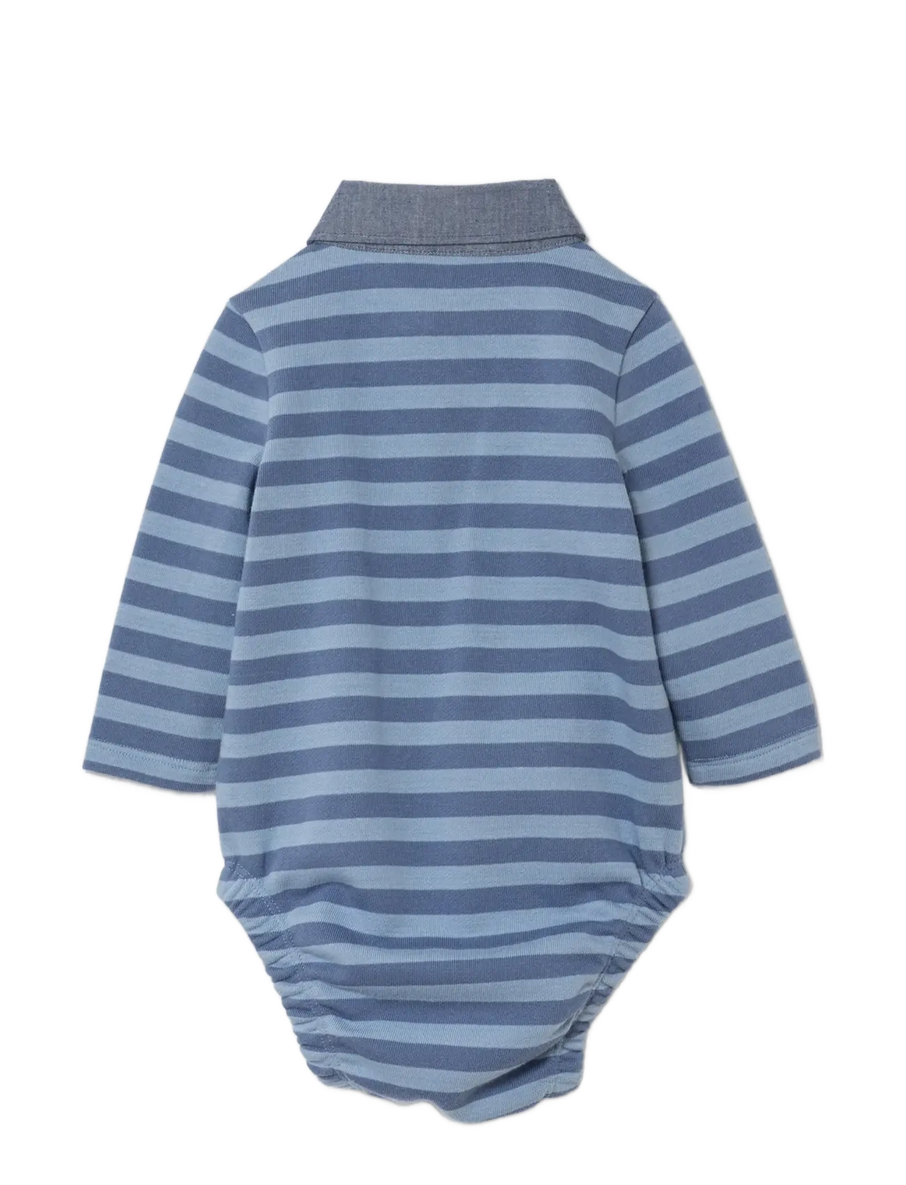 GAP - Baby Rugby Bodysuit from the GAP collection - pikkade varrukatega bodid - tonal blue stripe - 1