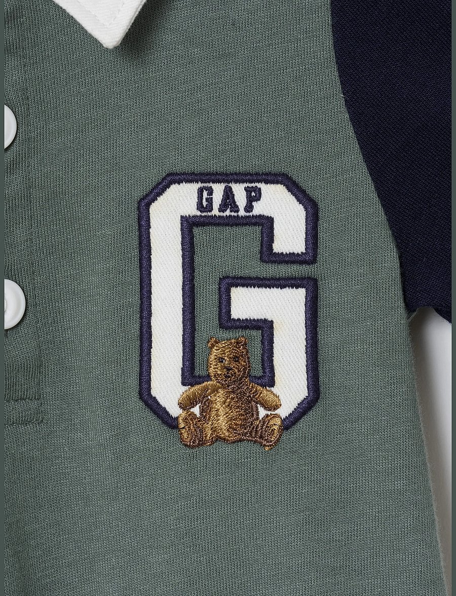 GAP - Baby Rugby One-Piece from the GAP collection - colorblock - 2