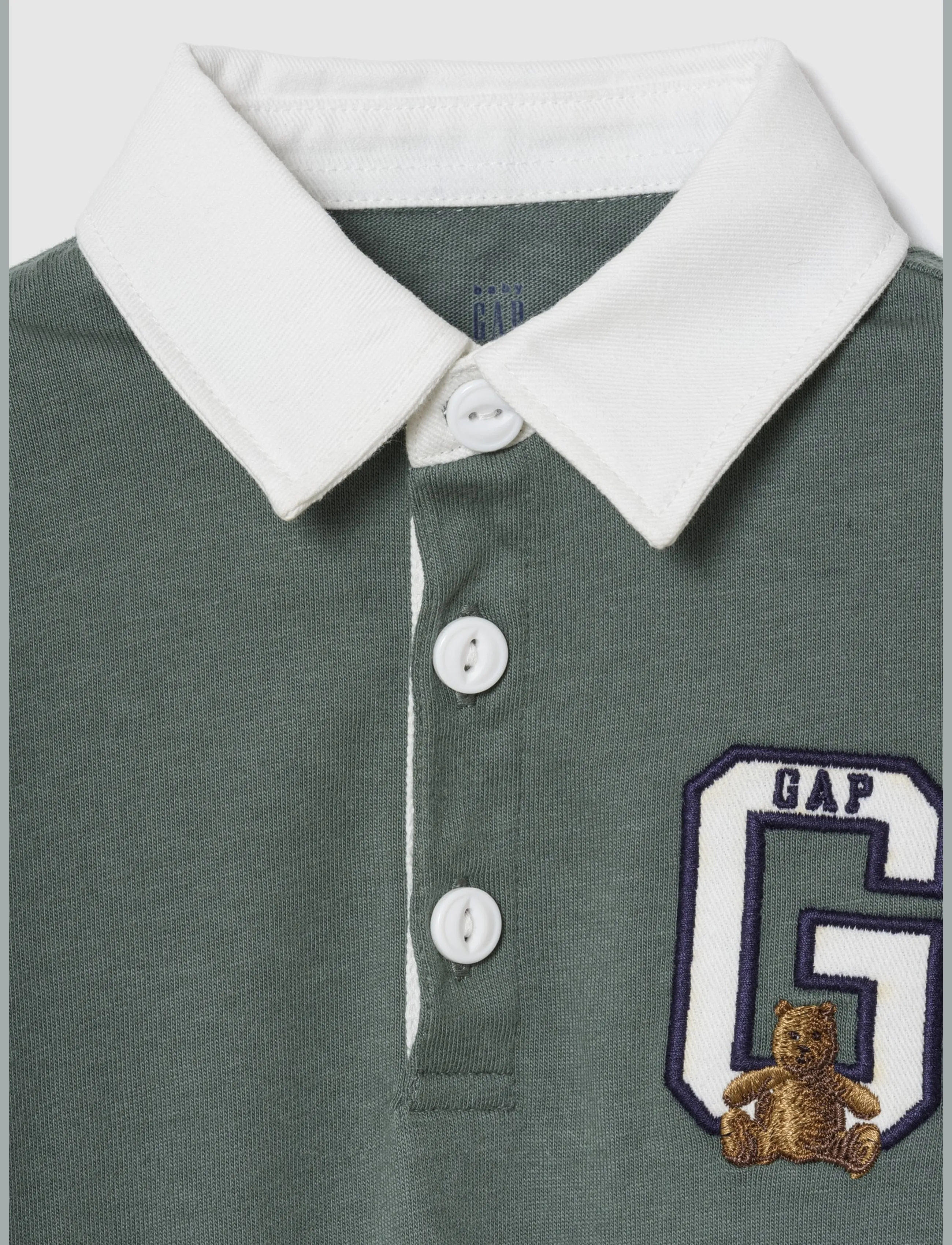 GAP - Baby Rugby One-Piece from the GAP collection - colorblock - 4
