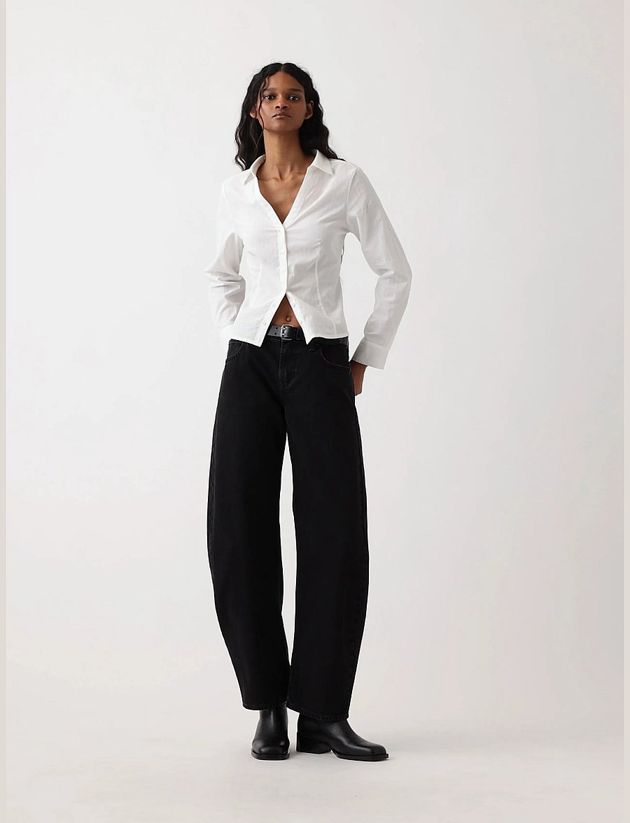 GAP - Textured Dobby Fitted Shirt from the GAP collection - langärmlige hemden - new off white - 5
