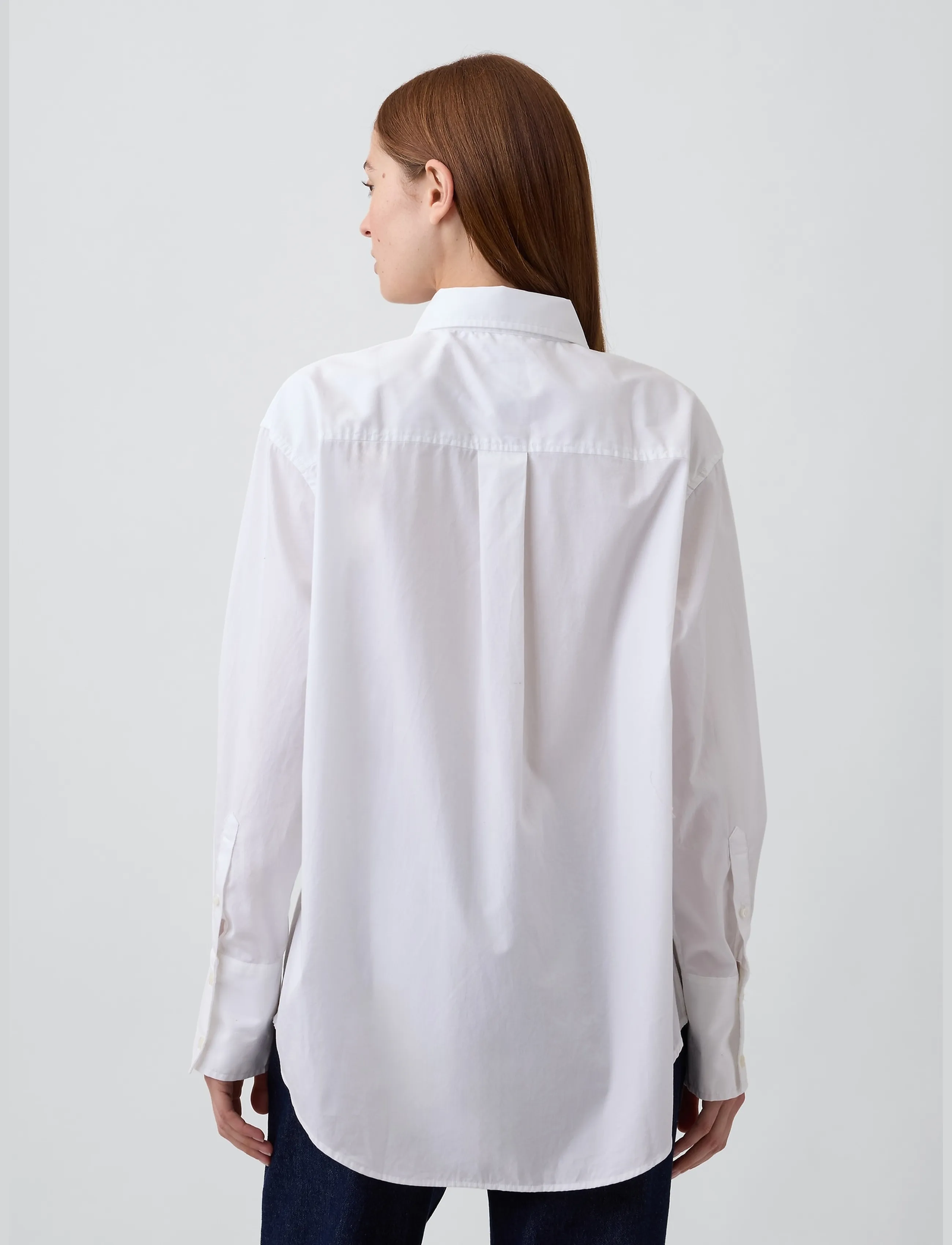 GAP - Poplin Big Shirt from the GAP collection - long-sleeved shirts - optic white v6 - 2