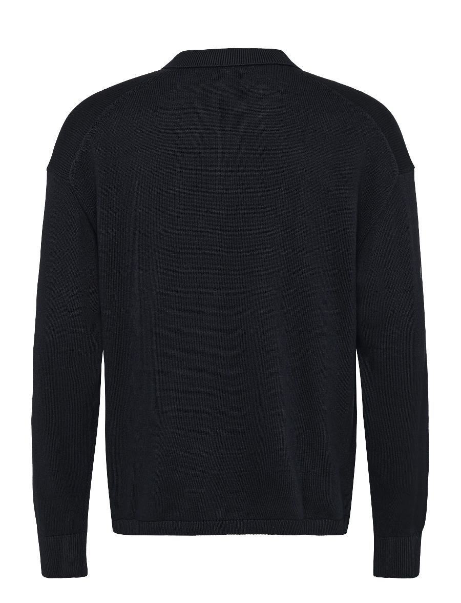 GAP - Long-Sleeved Polo Sweater from the GAP collection - long-sleeved knitted polos - new classic navy - 2