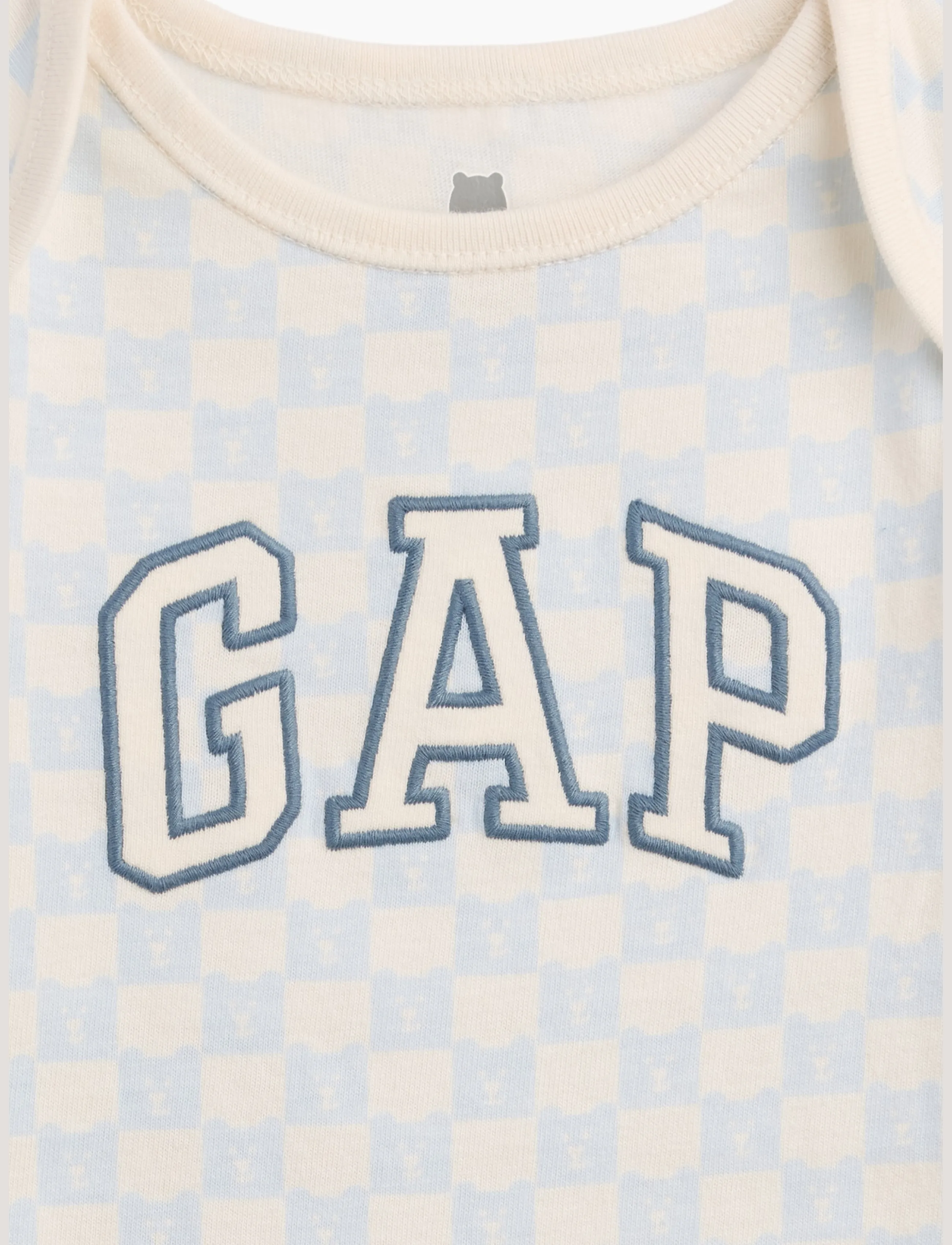 GAP - Organic Cotton Gap Logo Bodysuit - einkaufen nach alter von - essential blue - 2