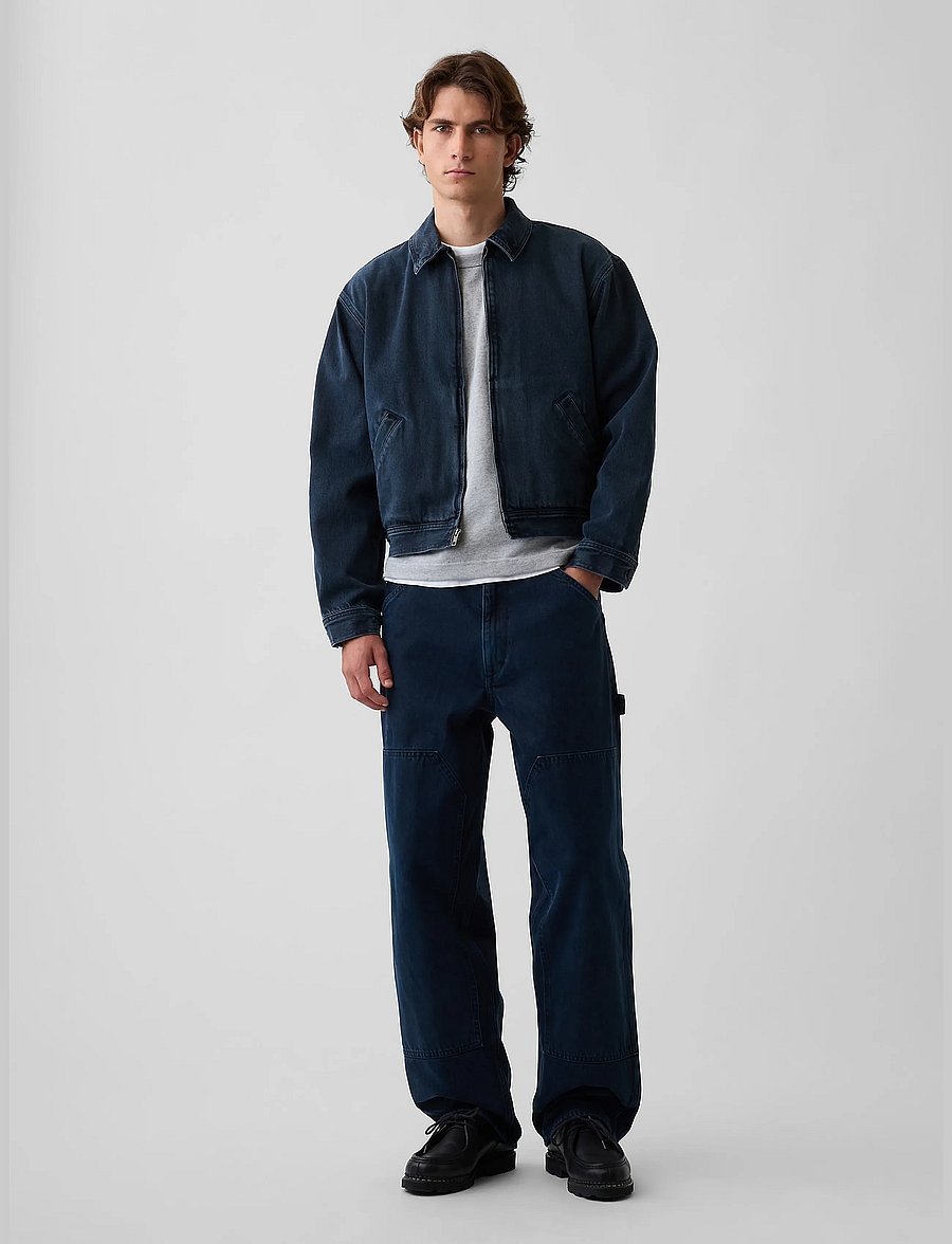GAP - Baggy Double-Knee Carpenter Jeans from the GAP collection - loose jeans - ink stain - 4