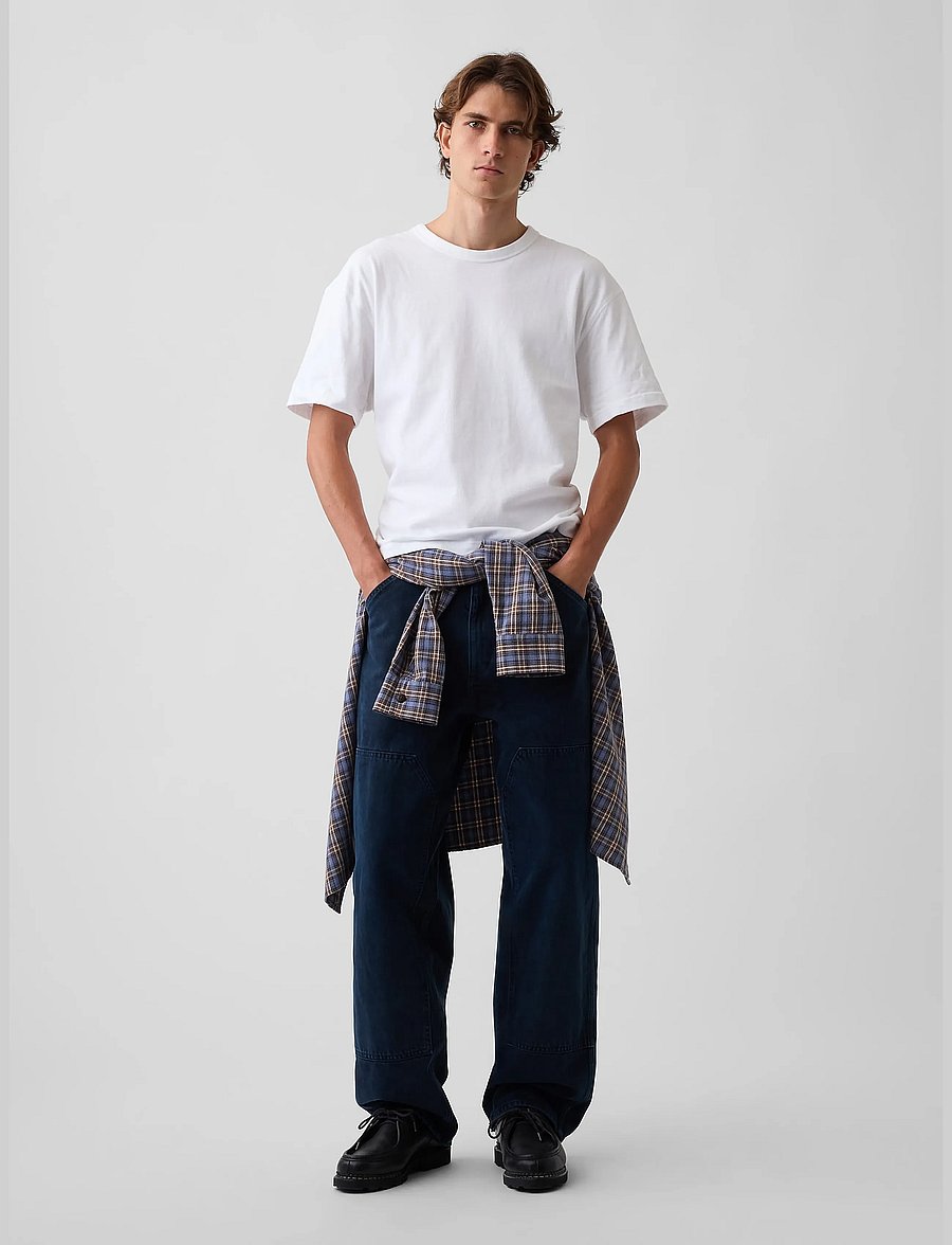GAP - Baggy Double-Knee Carpenter Jeans from the GAP collection - loose jeans - ink stain - 5