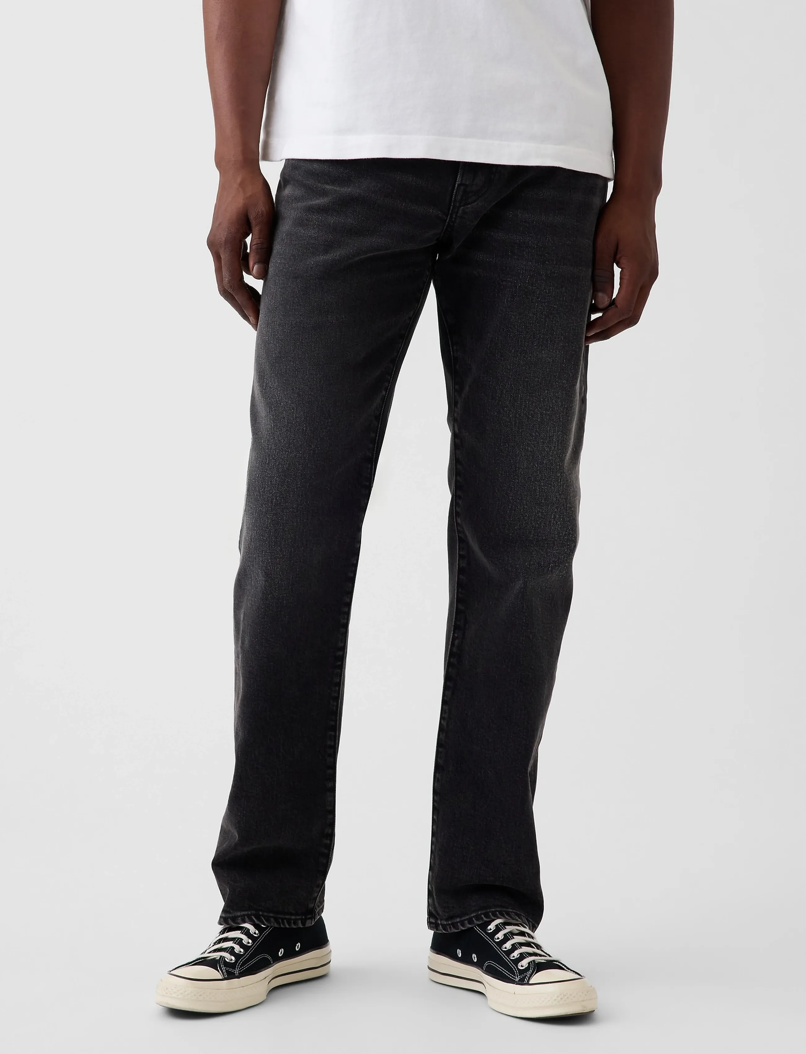 GAP - Straight Fit Jeans from the GAP collection - black wash - 0