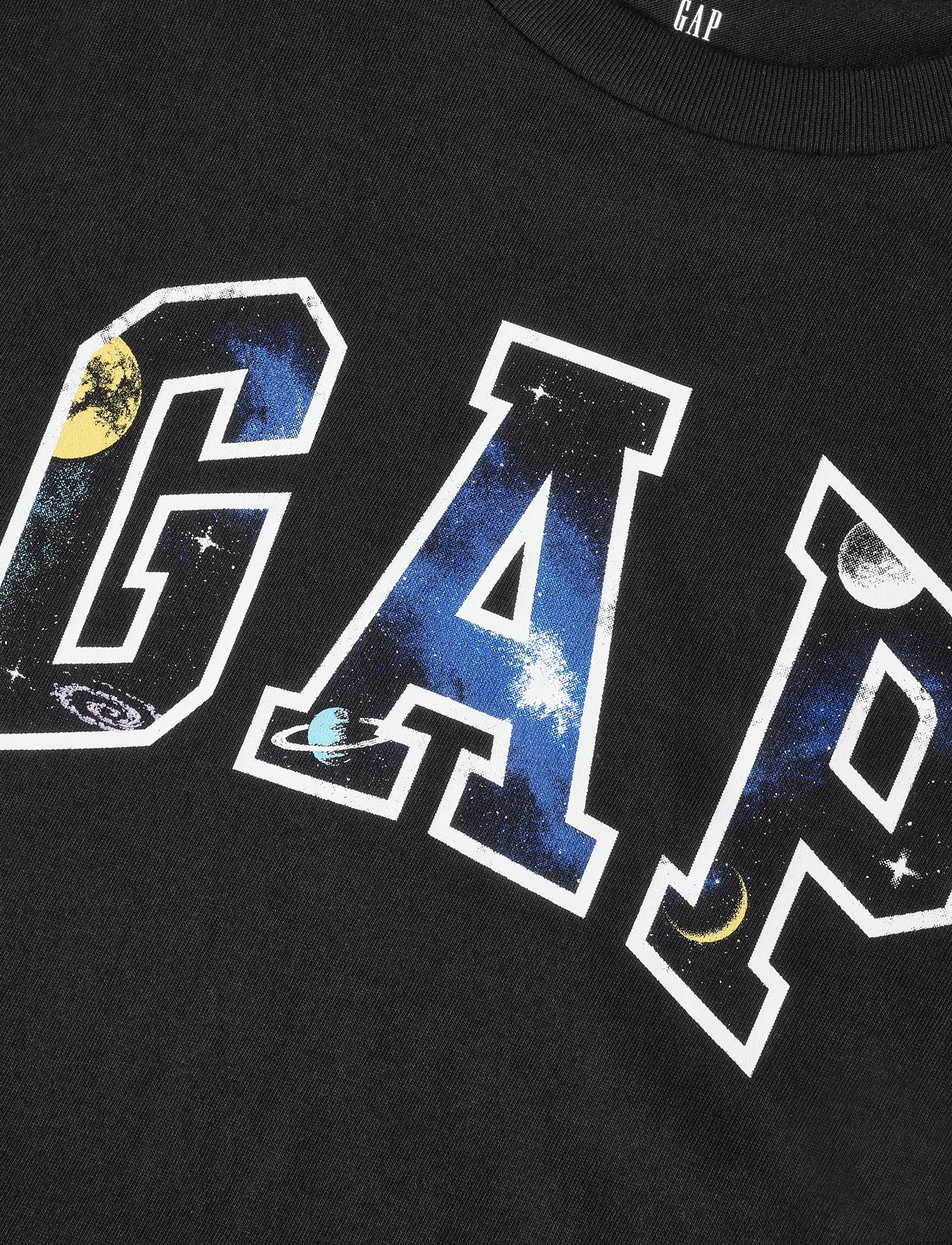GAP - Logo Graphic T-Shirt from the GAP collection - pikkade varrukatega t-särgid - moonless night glitt - 2