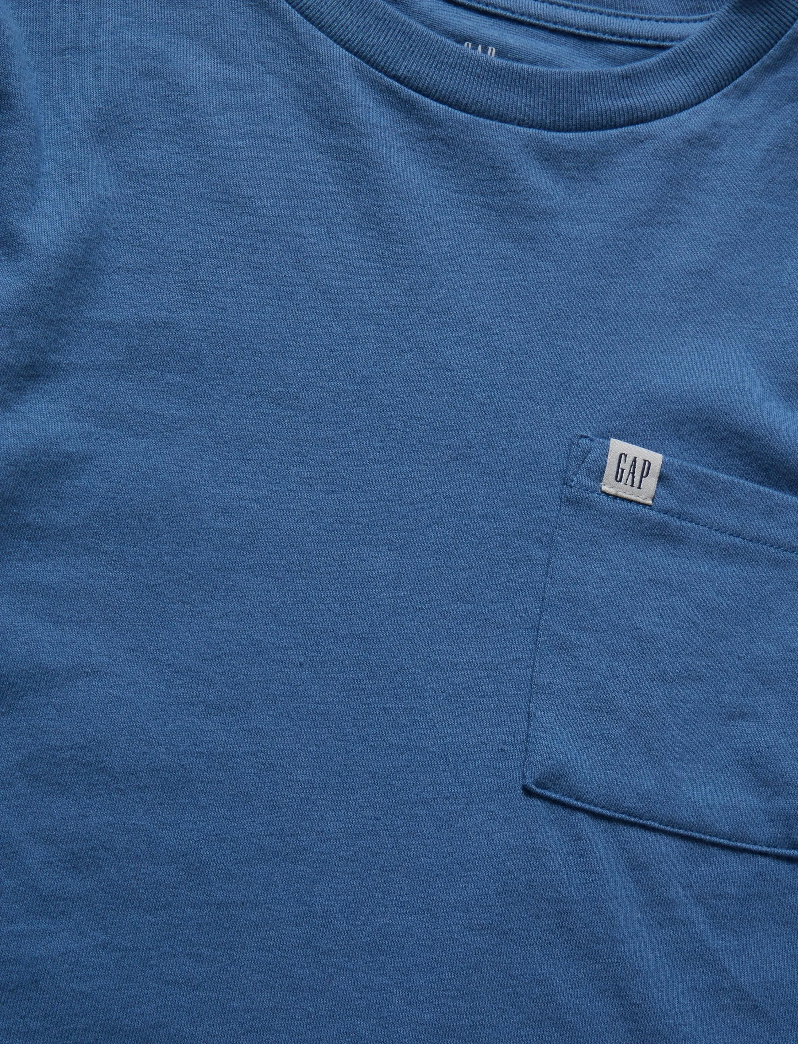 GAP - Logo T-Shirt from the GAP collection - langärmelig - bainbridge blue 117 v2 - 2