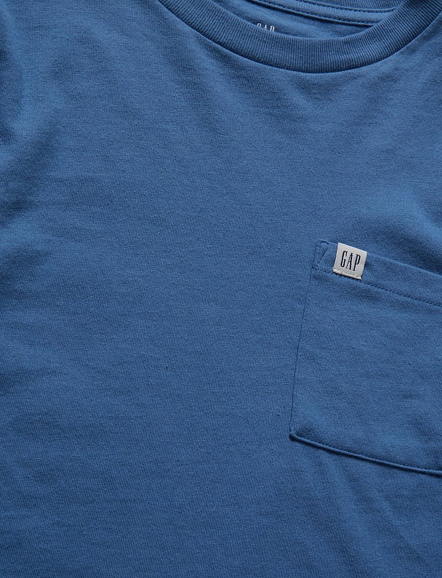 GAP - Logo T-Shirt from the GAP collection - langärmelig - bainbridge blue 117 v2 - 2