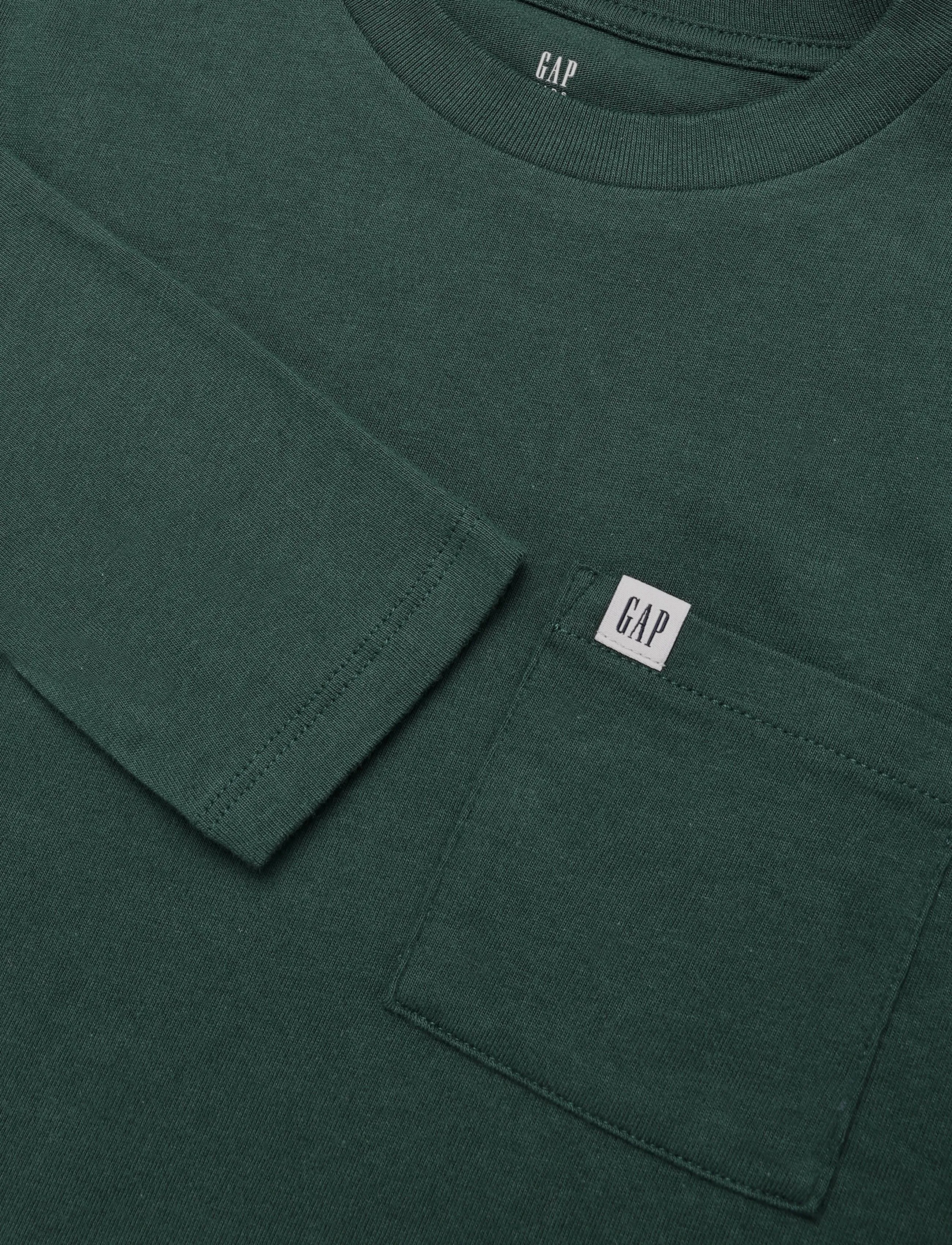 GAP - Logo T-Shirt from the GAP collection - langärmelig - deep hunter v2 - 2