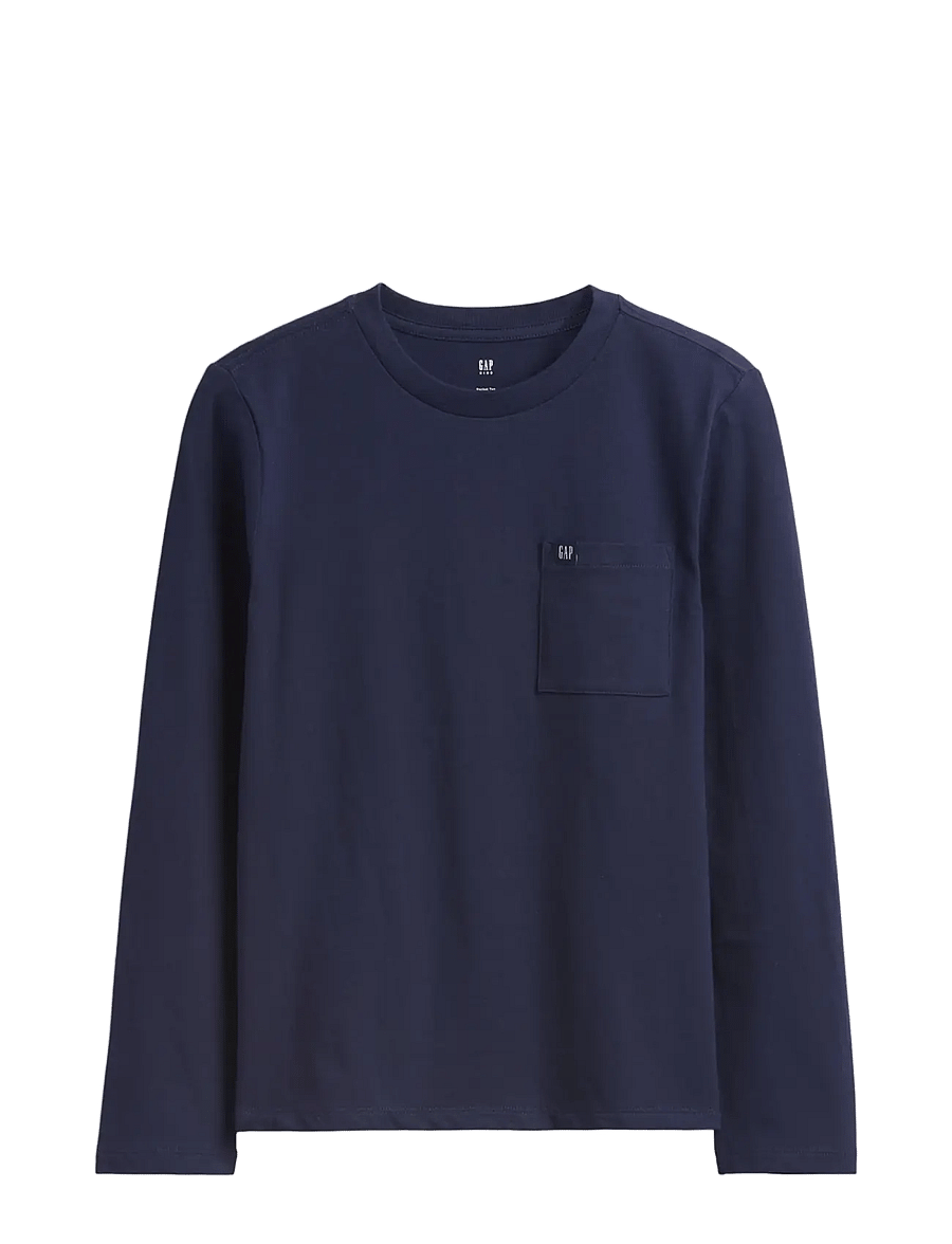 GAP - Logo T-Shirt from the GAP collection - langärmelig - navy uniform - 0