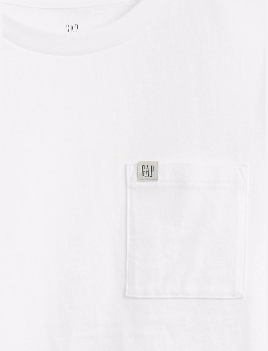 GAP - Logo T-Shirt from the GAP collection - langärmelig - optic white v6 - 2