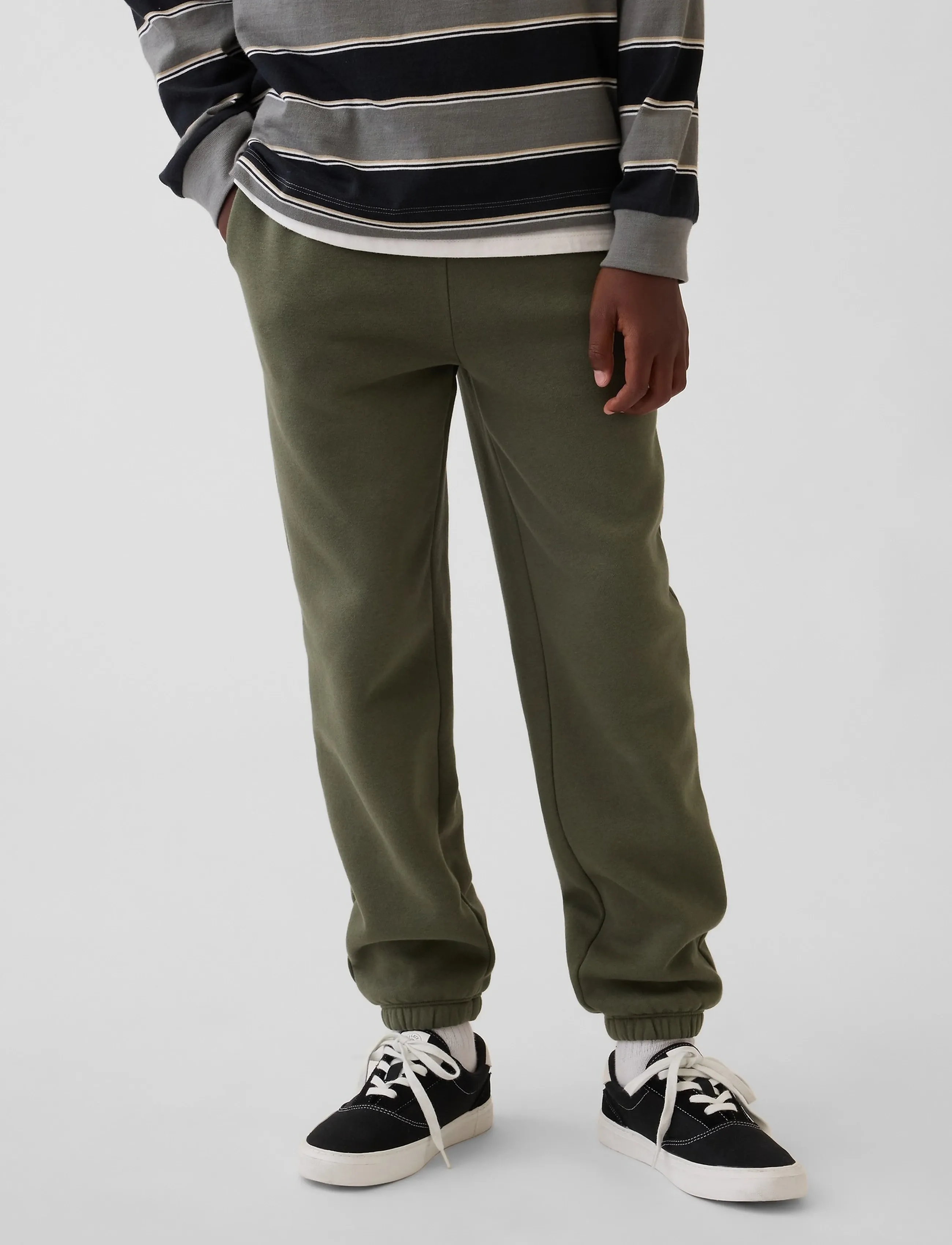 GAP - Logo Joggers from the GAP collection - dressipüksid - tweed green - 2