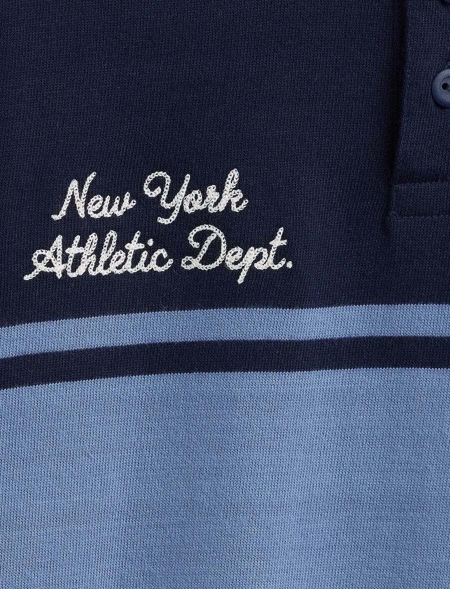 GAP - Long-Sleeved Rugby Top from the GAP collection - pikkade varrukatega polod - navy uniform v2 - 2