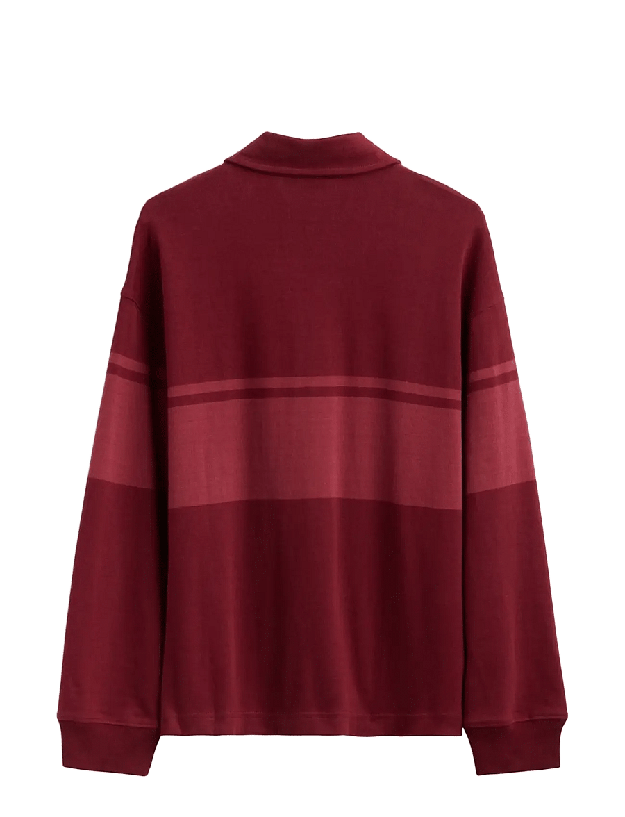 GAP - Long-Sleeved Rugby Top from the GAP collection - langärmelig poloshirt - red clay - 1
