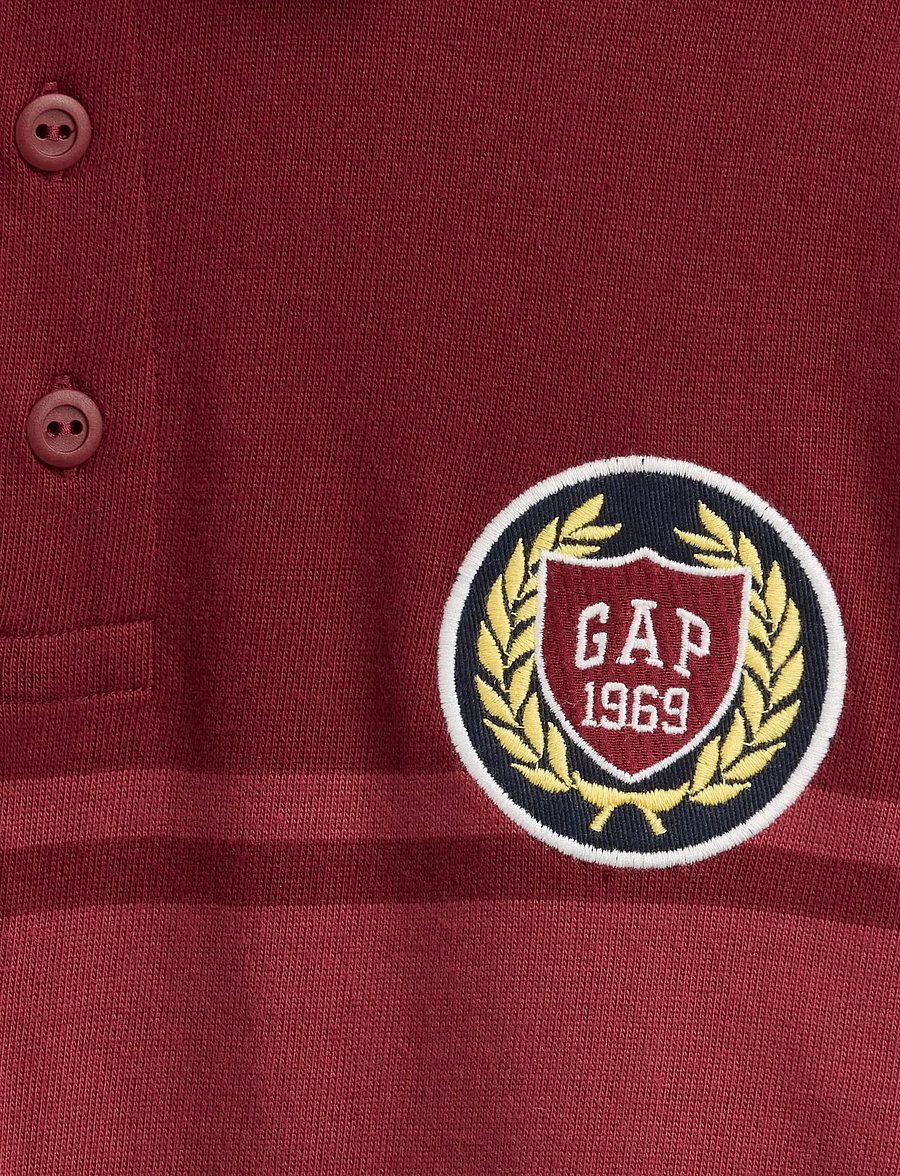 GAP - Long-Sleeved Rugby Top from the GAP collection - langärmelig poloshirt - red clay - 2