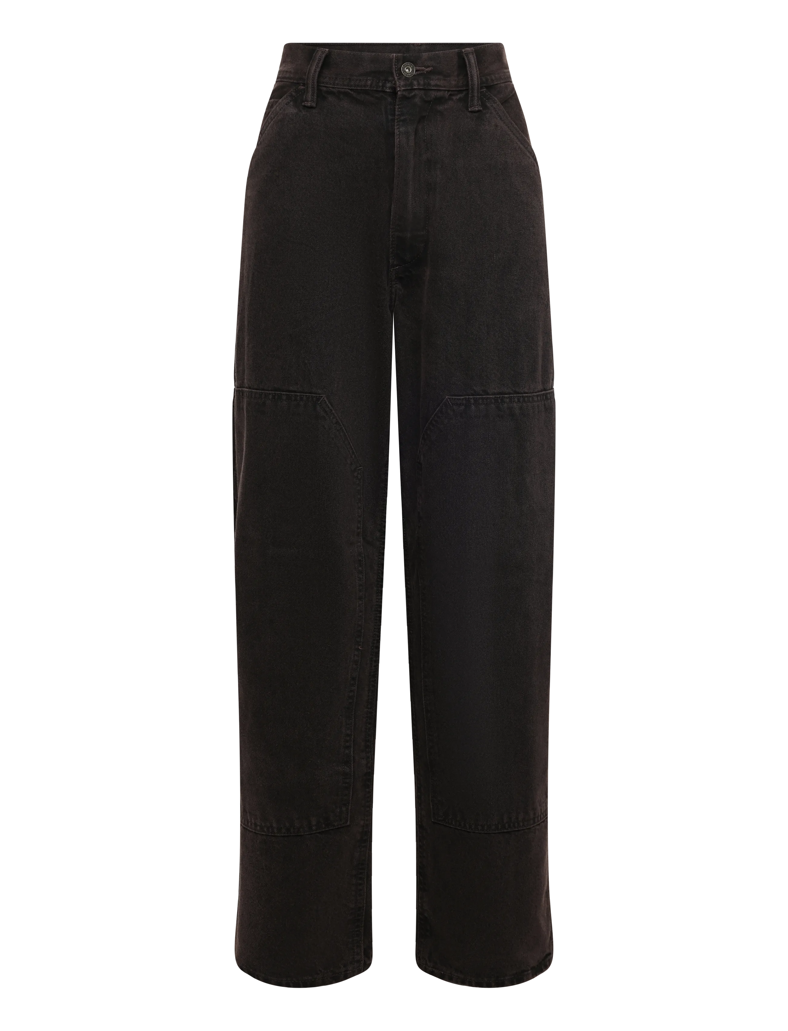 GAP - Baggy Double-Knee Carpenter Jeans from the GAP collection - tapered jeans - dark brown 1 - 1