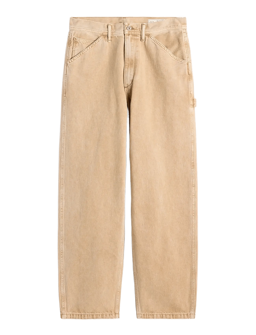 GAP - Baggy Fit Jeans from the GAP collection - gold lurex - 1
