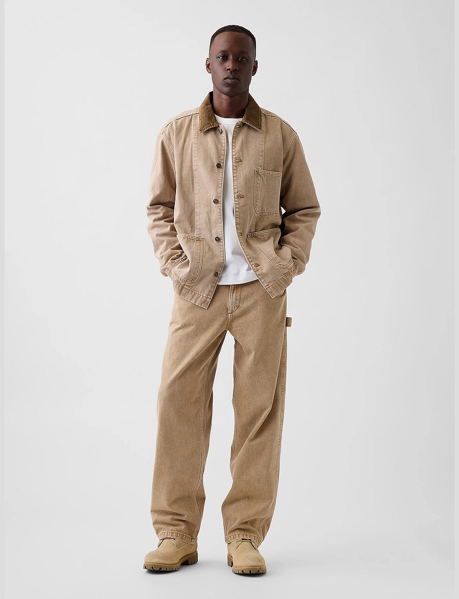 GAP - Baggy Fit Jeans from the GAP collection - gold lurex - 4