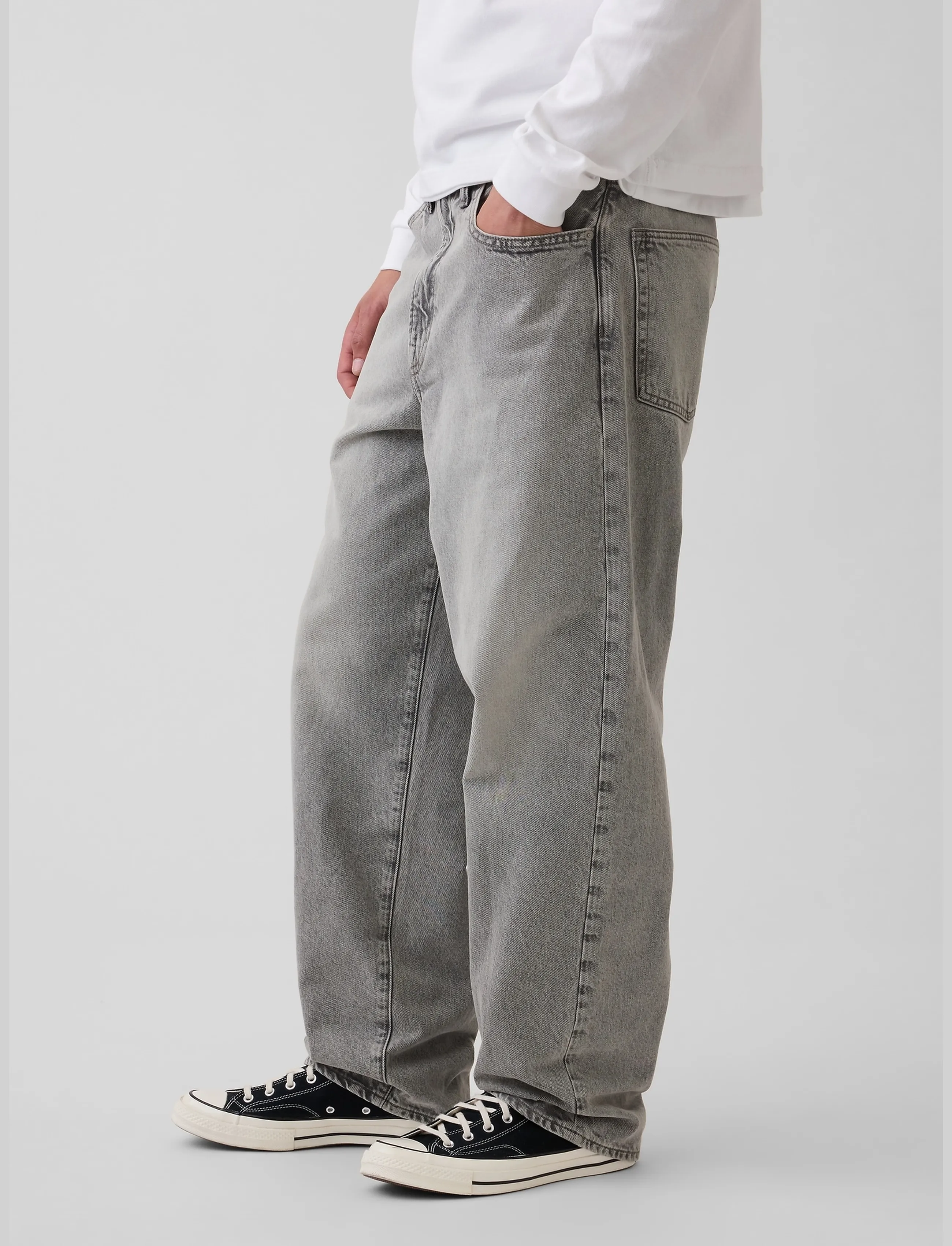 GAP - Baggy Jeans from the GAP collection - grey - 3