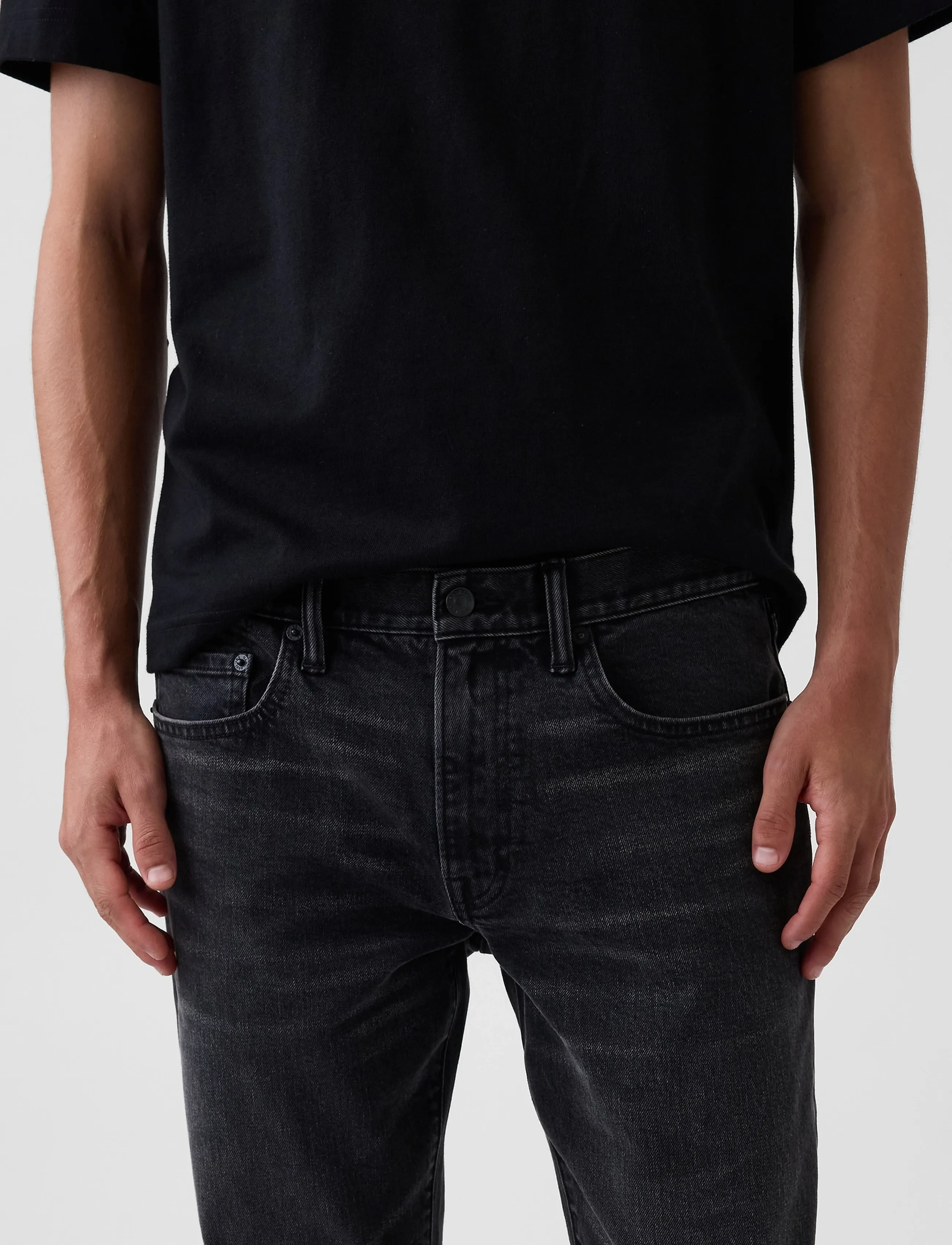 GAP Slim Fit Jeans from the GAP collection - Kläder - BLACK WASH / black