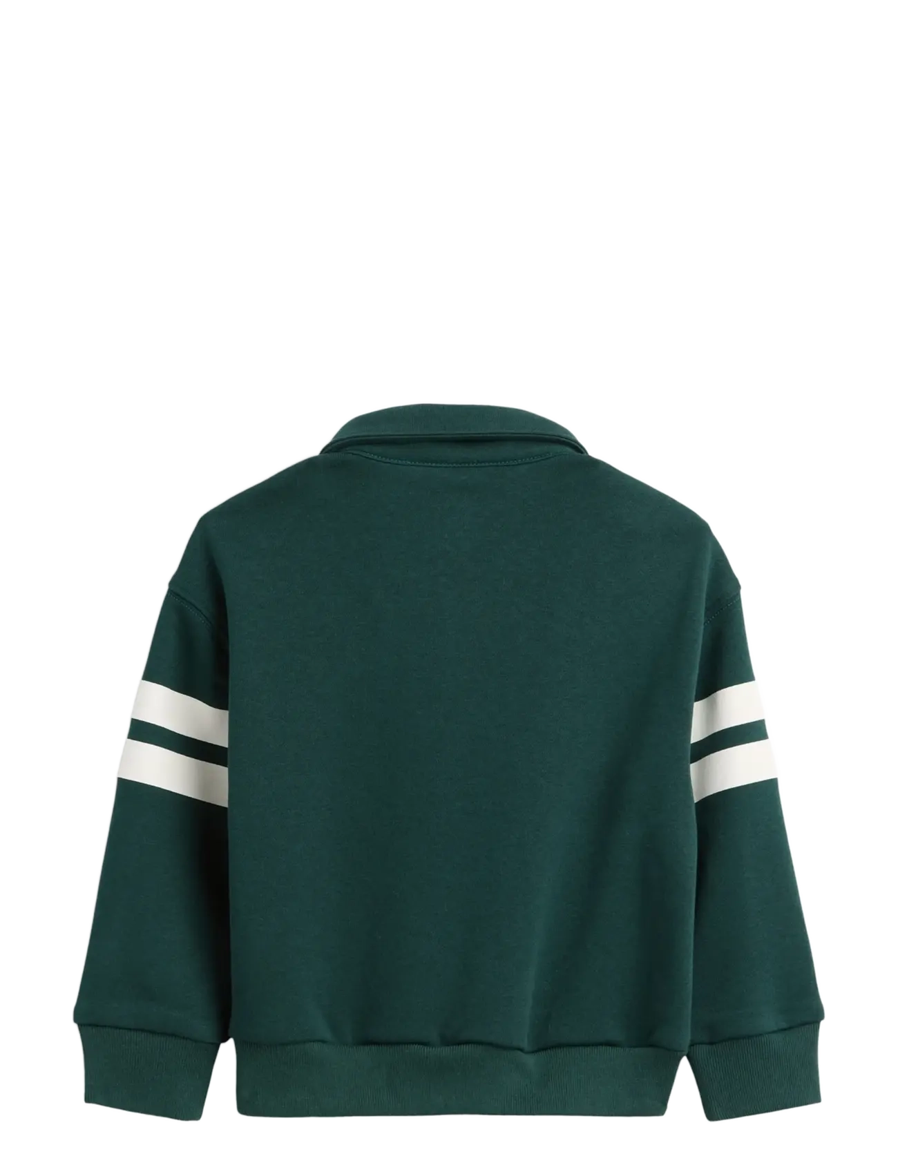 GAP - Baby & Toddler VintageSoft Varsity Logo Polo Sweatshirt - polosärgid - district green - 2