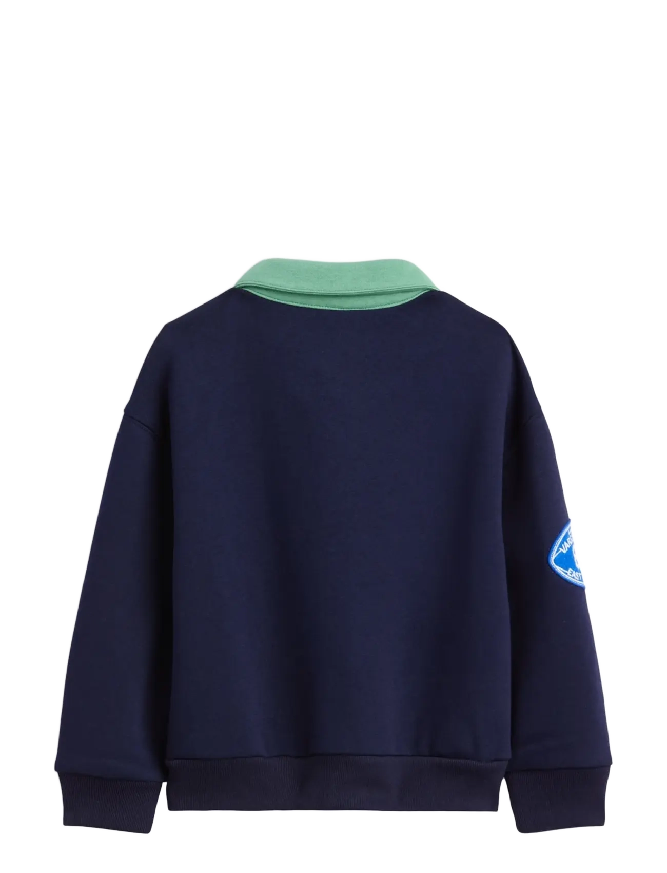 GAP - Baby & Toddler VintageSoft Varsity Logo Polo Sweatshirt - langärmelig poloshirt - vintage navy - 2