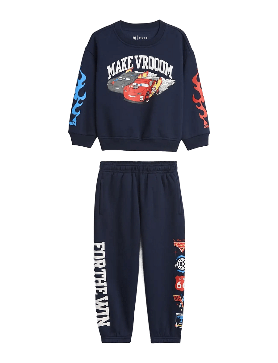 GAP - Gap × Disney Baby & Toddler VintageSoft Sweat Set - sportanzüge - lightning mcqueen - 0