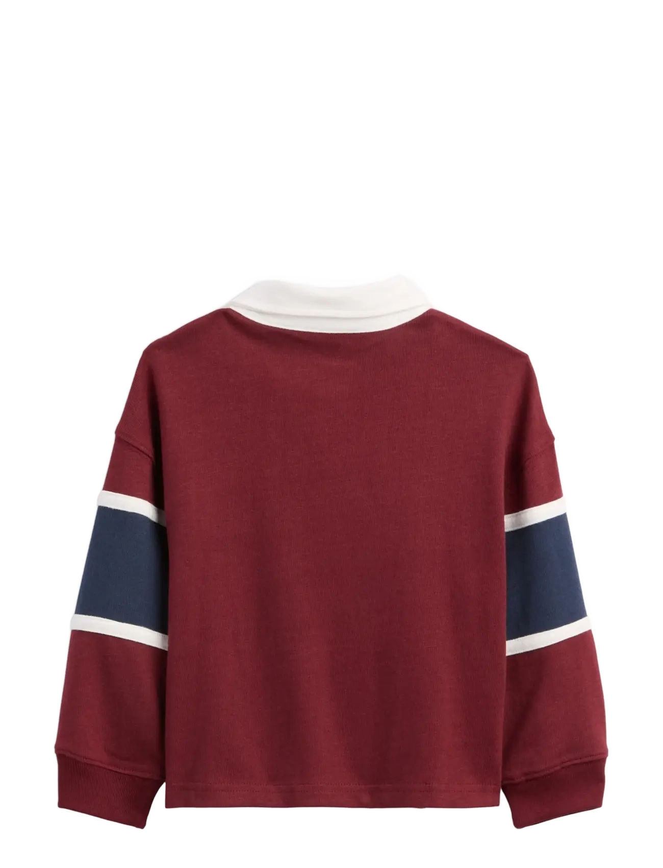GAP - Baby & Toddler Colorblock Rugby Polo Shirt - radish - 1