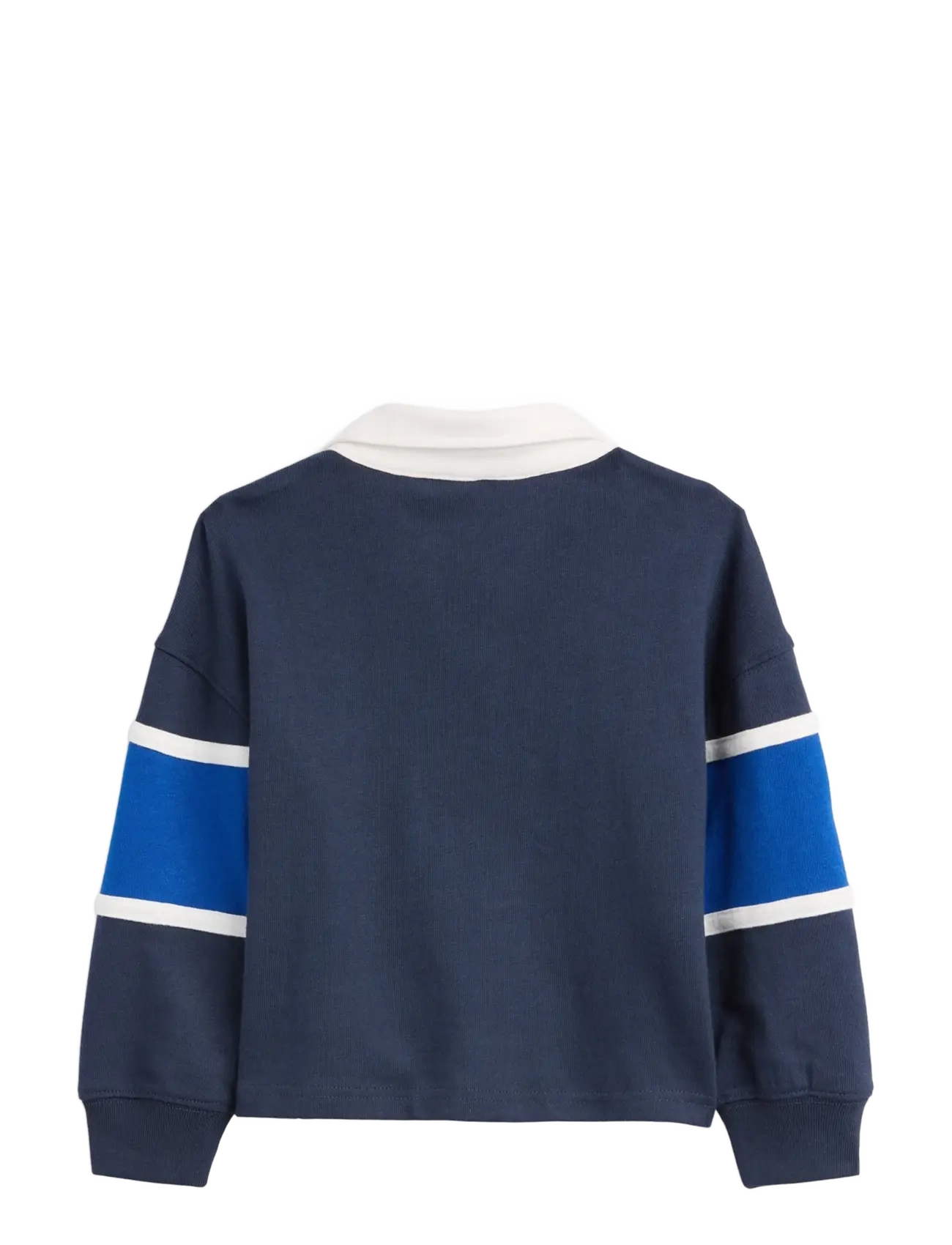 GAP - Baby & Toddler Colorblock Rugby Polo Shirt - long-sleeved polos - vintage navy - 2