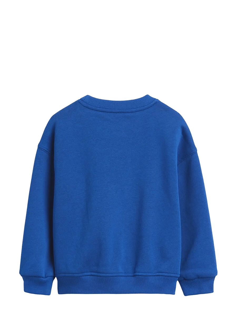 GAP - Baby & Toddler VintageSoft Varsity Logo Sweatshirt - sweatshirts - crisp royal blue - 1