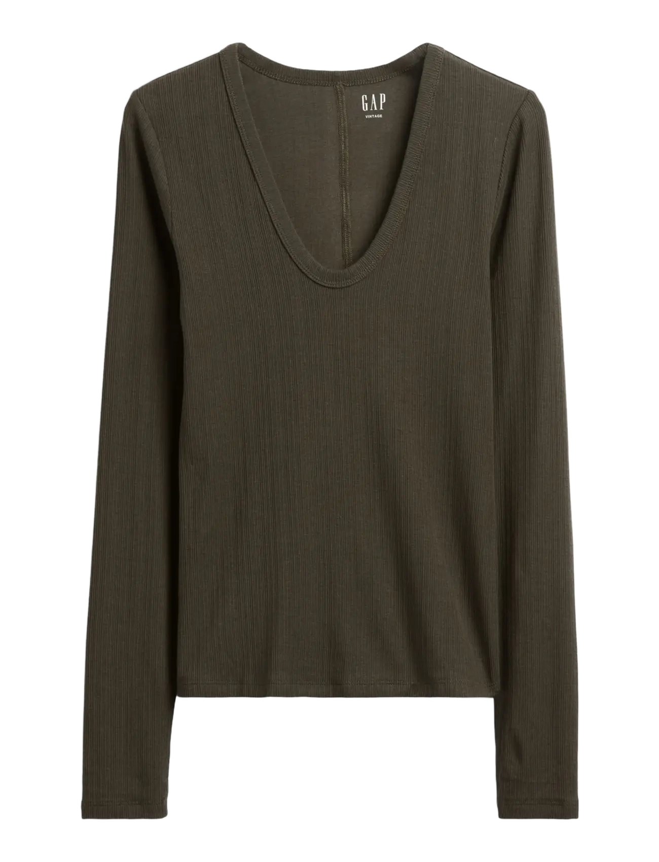 GAP - Long-Sleeved Rib T-Shirt From