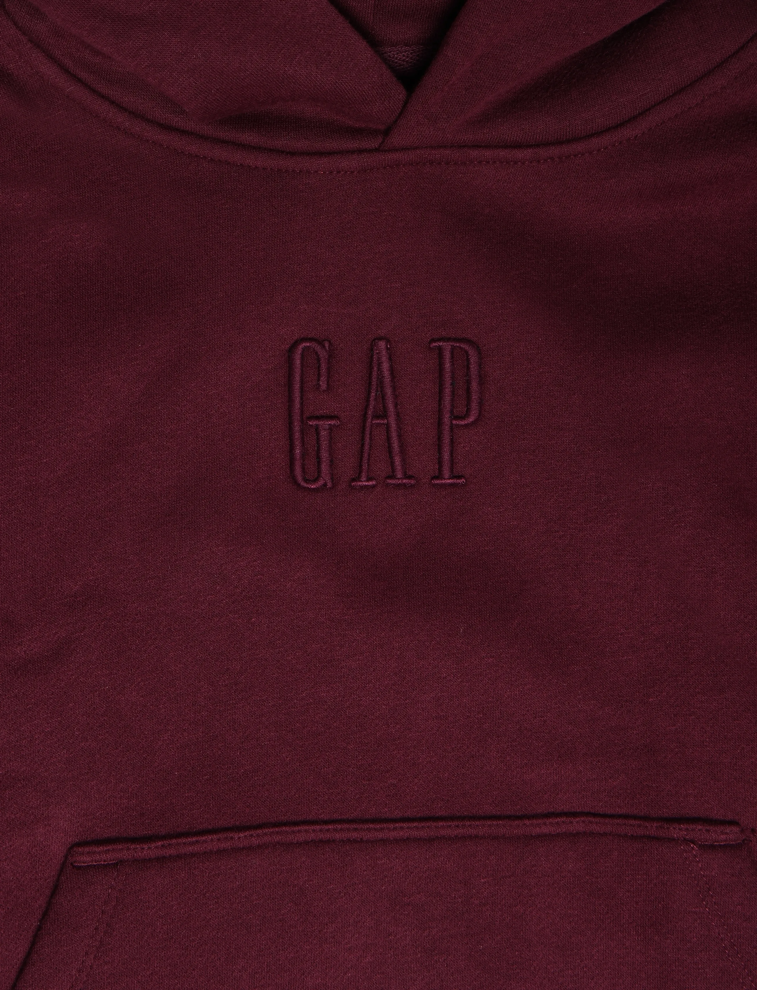 GAP - Kids VintageSoft Relaxed Logo Hoodie - kapuutsiga pusad - tuscan red - 2