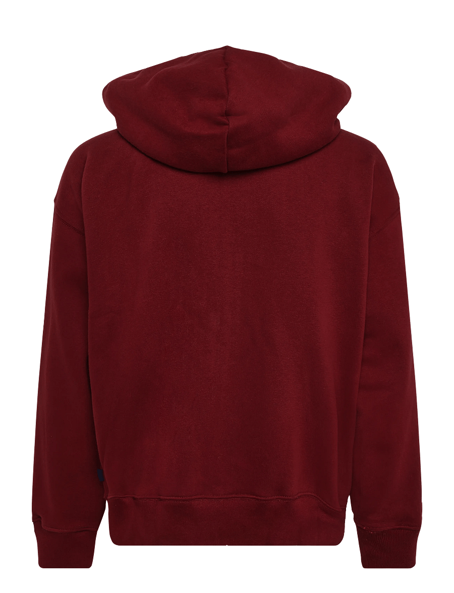 GAP - Kids VintageSoft Relaxed Zip Hoodie - huvtröjor - radish - 2