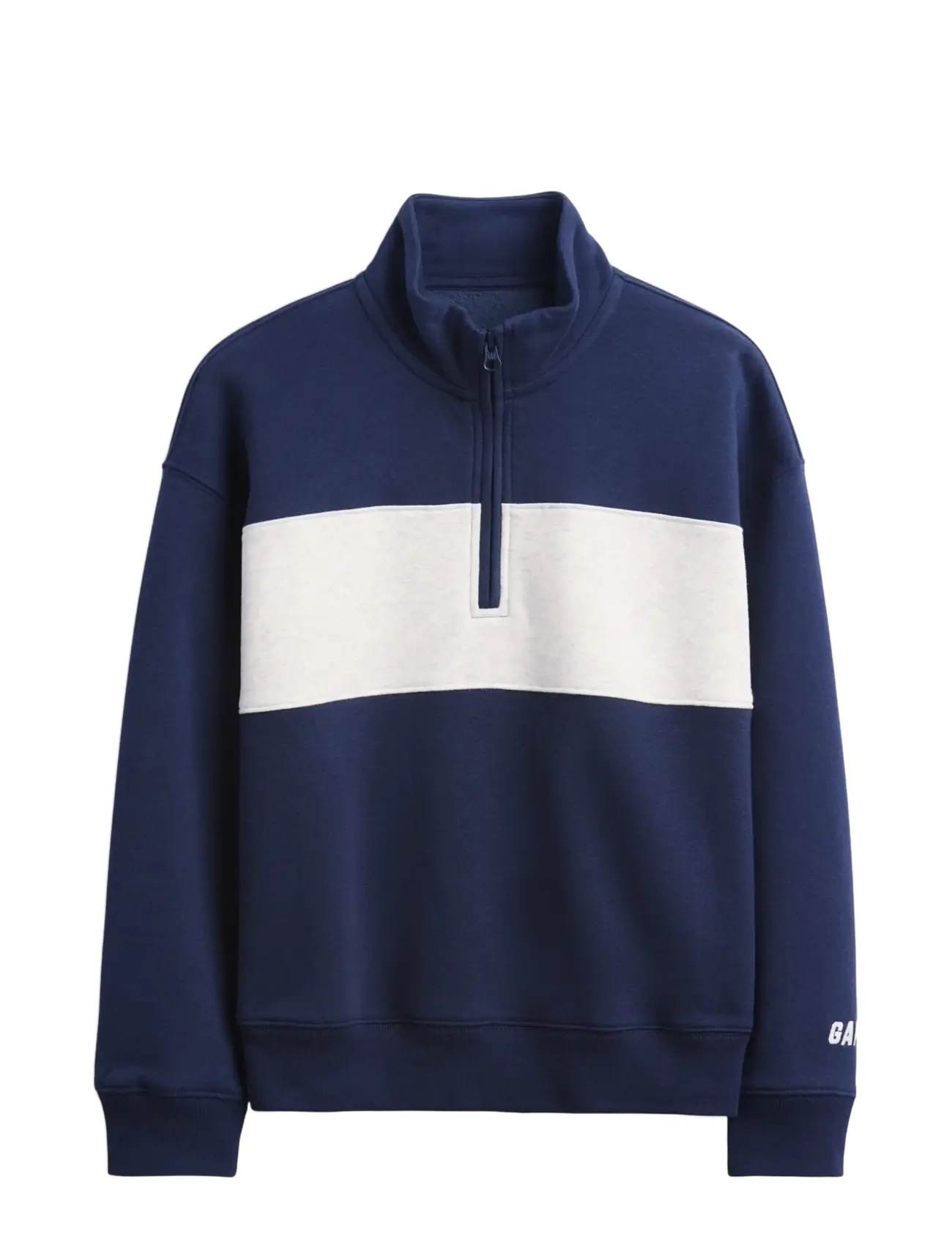 GAP - Fleece Quarter-Zip Sweatshirt from the GAP collection - vintage navy - 1