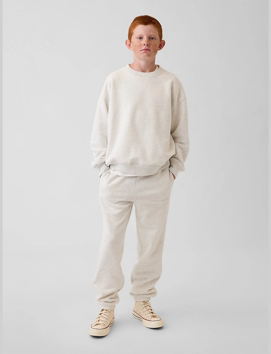 GAP - Kids VintageSoft Relaxed Joggers from the GAP collection - jogginghosen - pale grey heather bc01 - 4