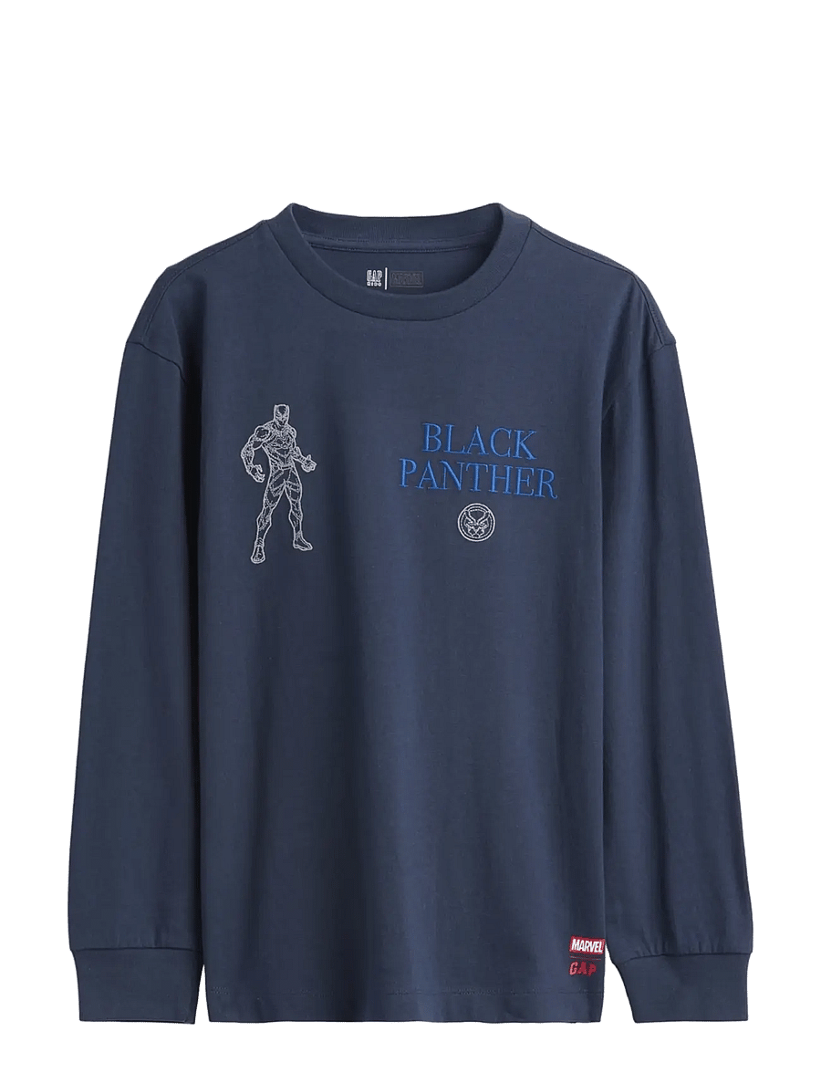 GAP - Graphic T-Shirt from the GAP collection - vintage navy - 0