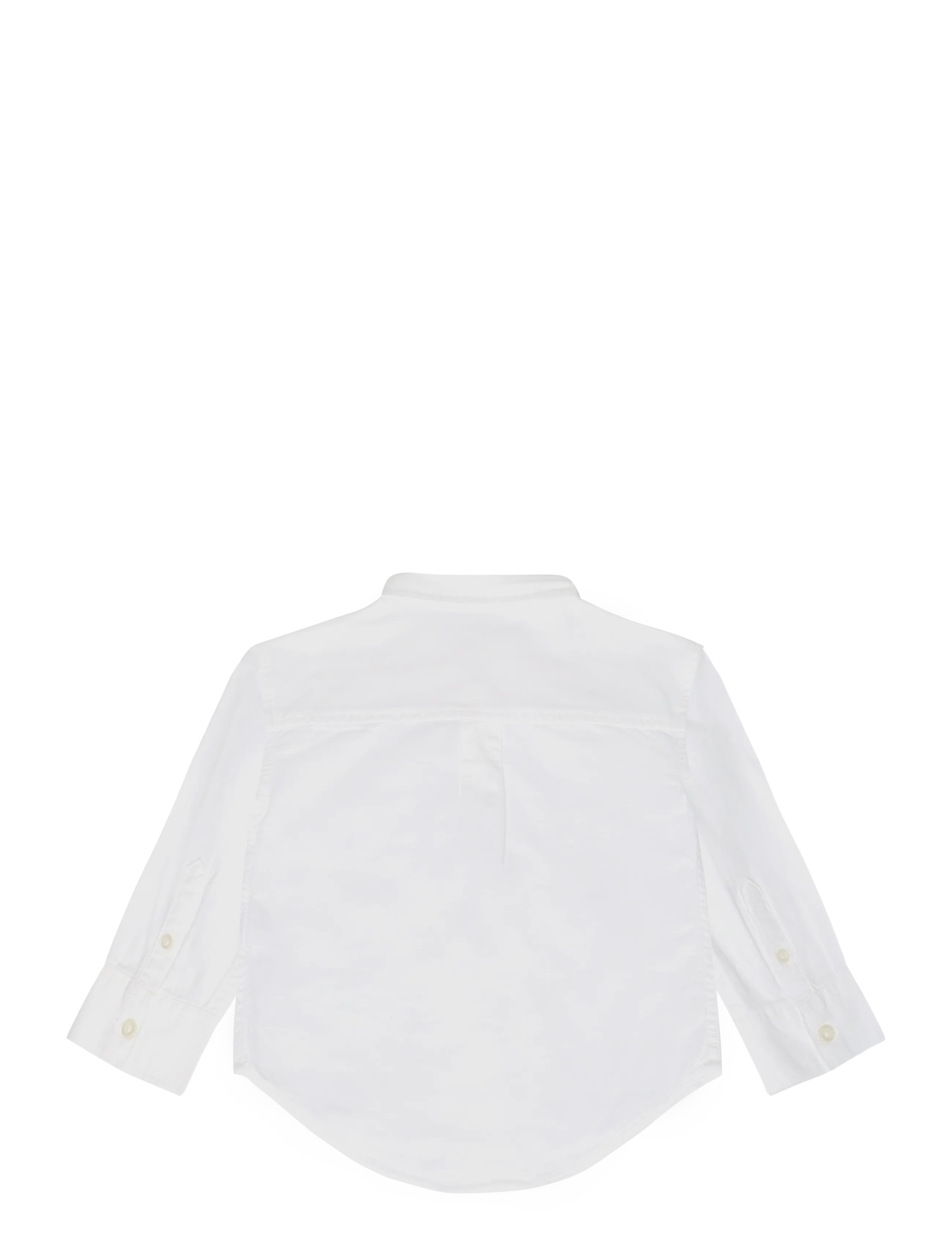 GAP - Oxford Woven Top from the GAP collection - pikkade varrukatega särgid - white v2 global - 1