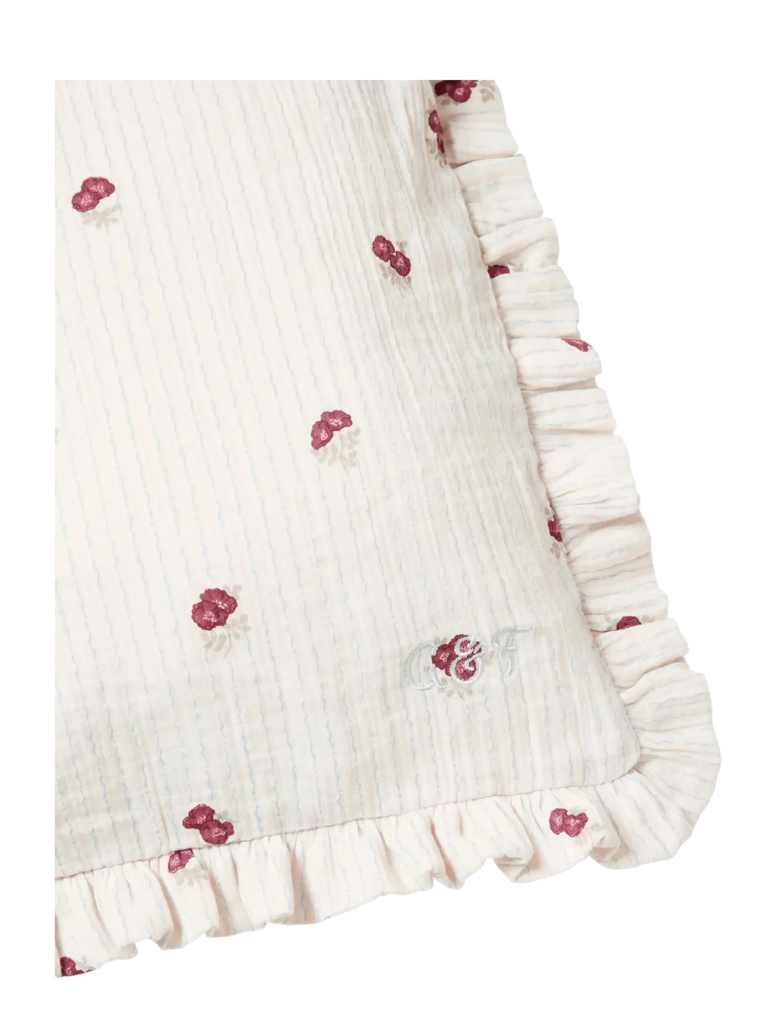 Garbo&Friends - Rosehip Muslin Bed Set Baby Rosehip - bettwäsche-set - rosehip - 1