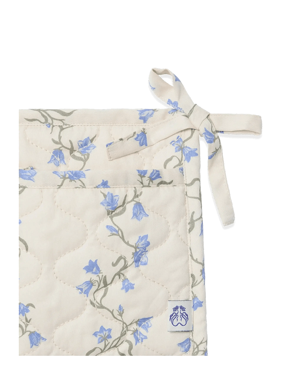 Garbo&Friends - Quilted Bed Pocket, 43x18 cm, Bell Flower - sengelommer - bell flower - 2