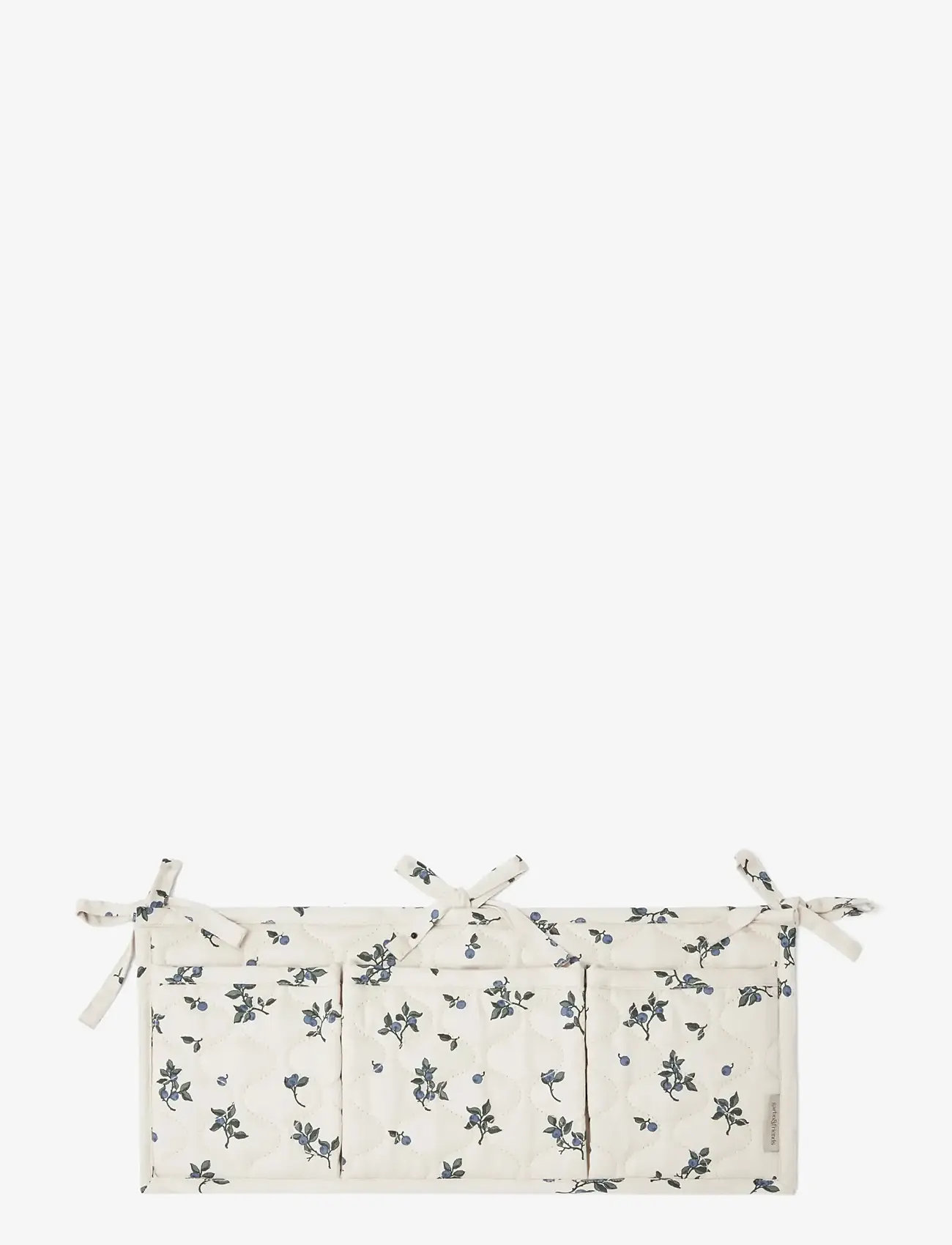 Garbo&Friends - Satin Quilted Bed Pocket - kinderbettorganizer - blueberry - 1