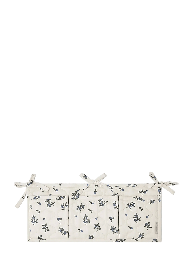 Garbo&Friends - Satin Quilted Bed Pocket - kinderbettorganizer - blueberry - 1